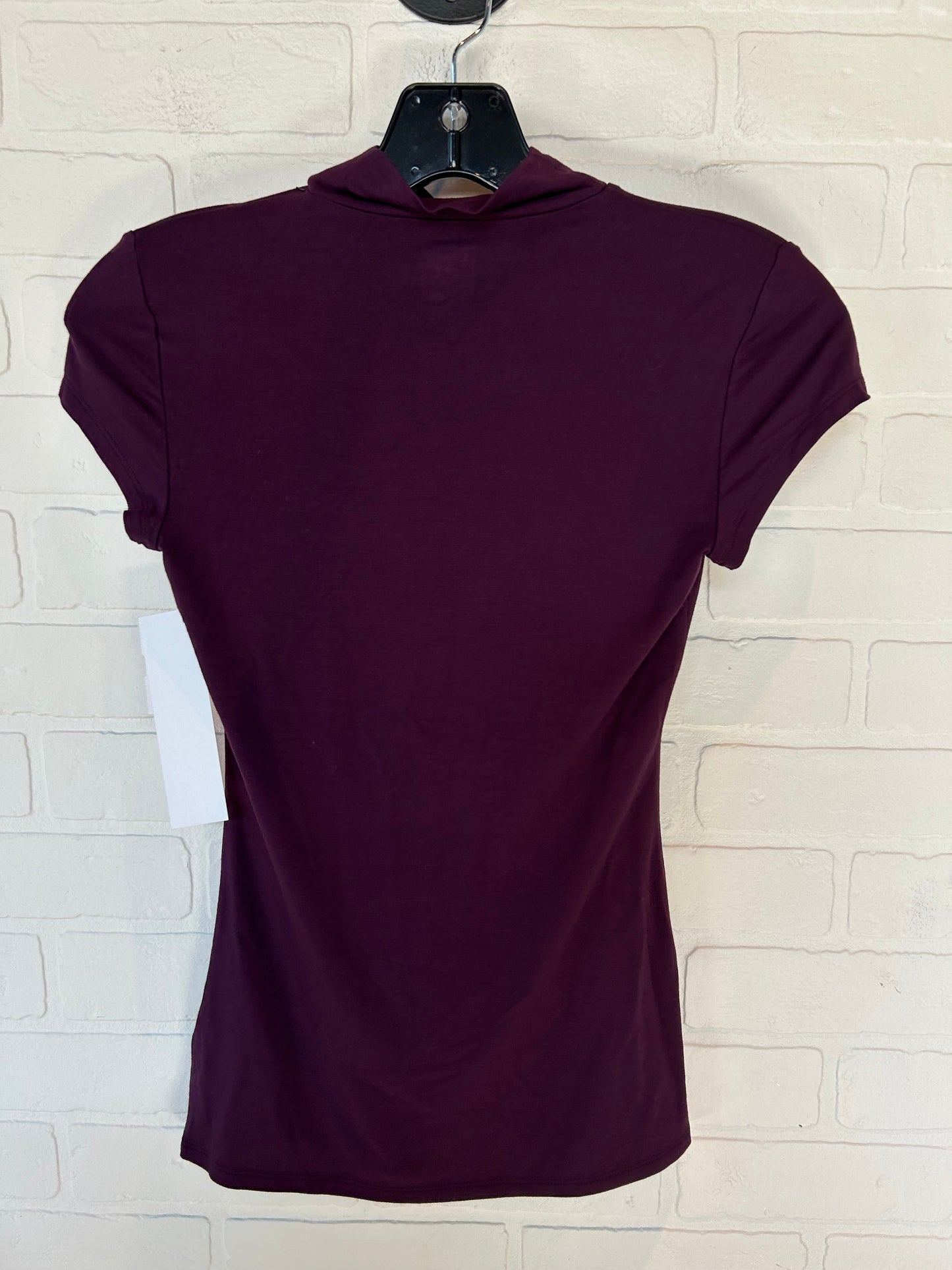 Purple Top Short Sleeve Express, Size Xs