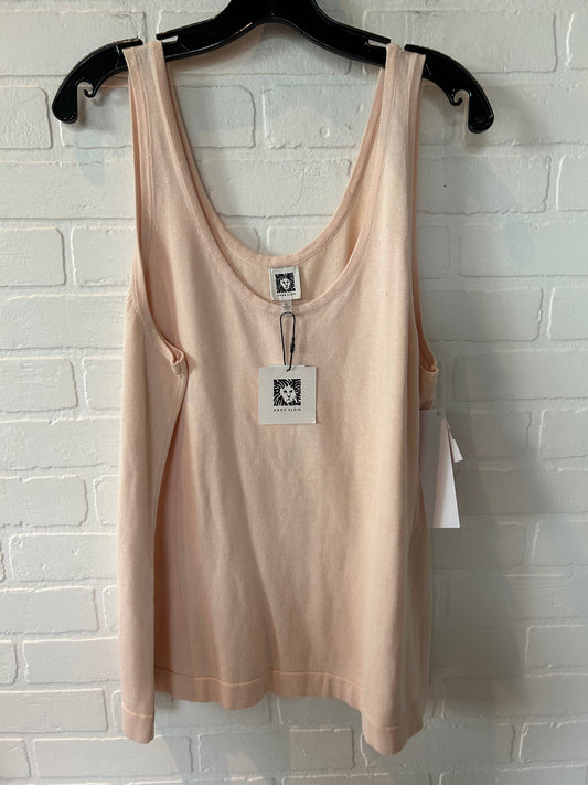 Tan Top Sleeveless Anne Klein, Size Xl