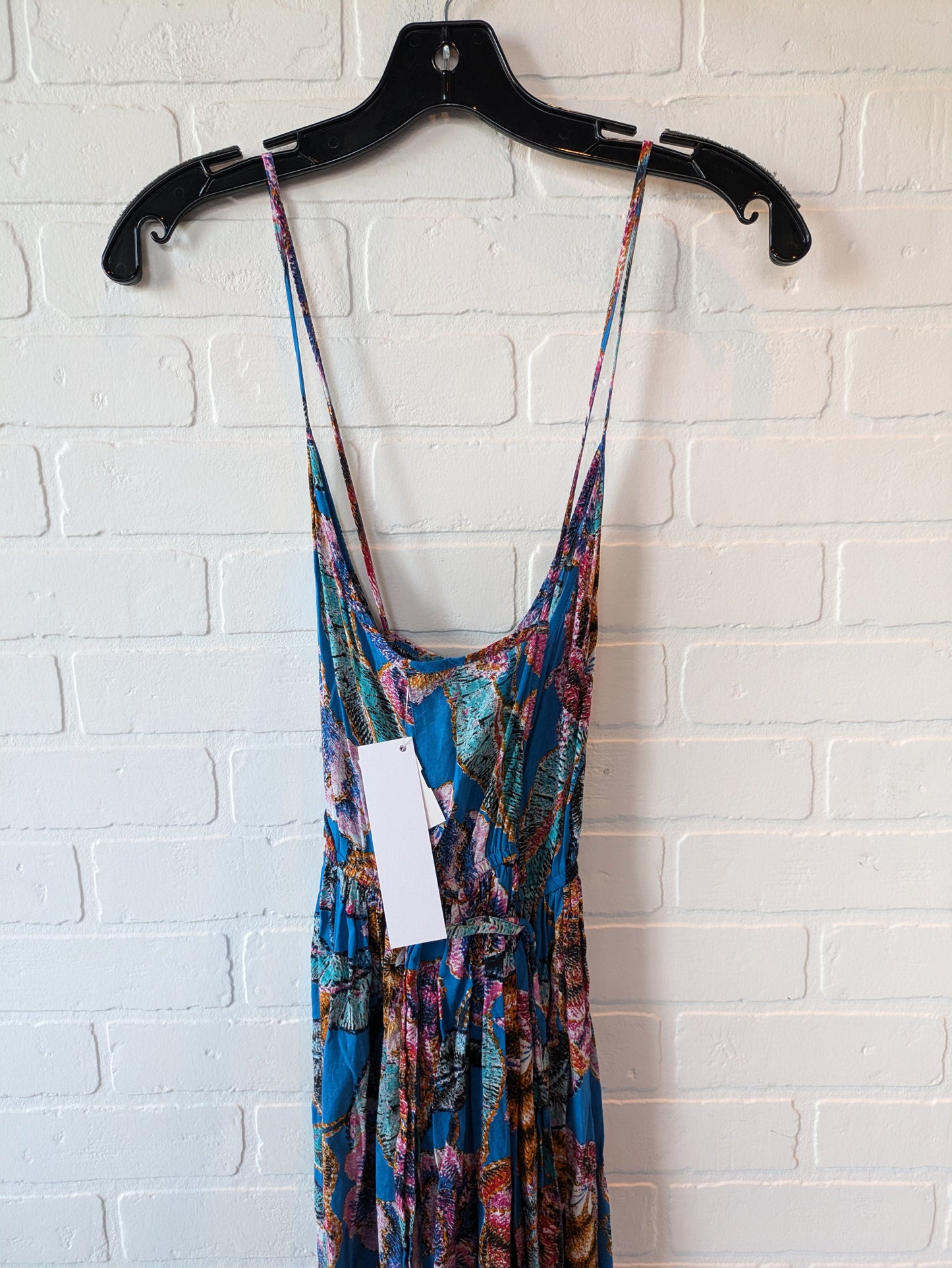 Blue Dress Casual Maxi Asos, Size S