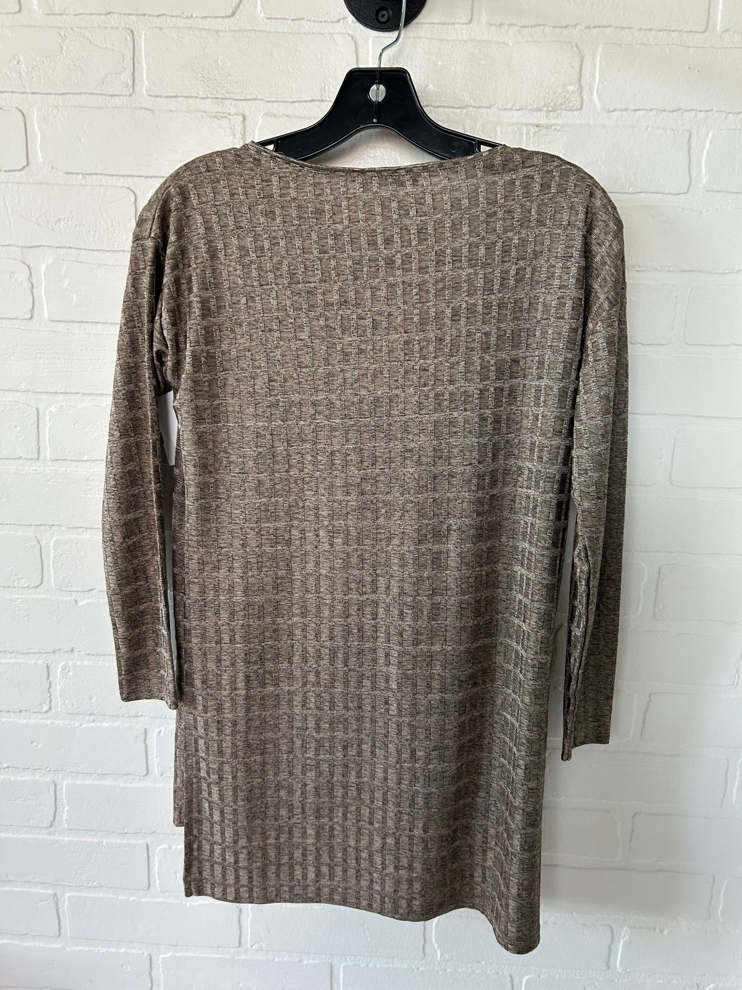 Bronze Top Long Sleeve Zara, Size S