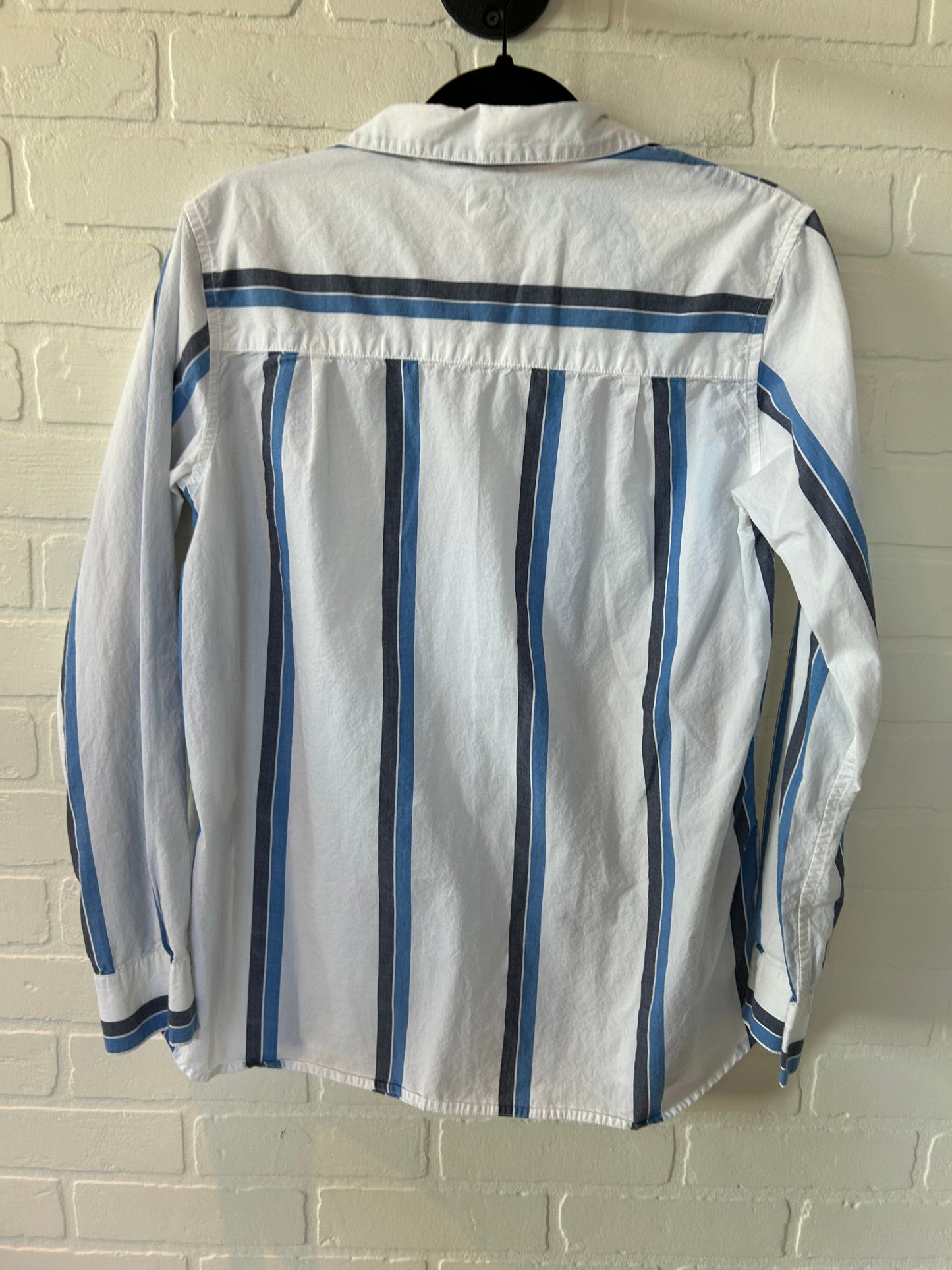 Blue & White Top Long Sleeve Gap, Size S