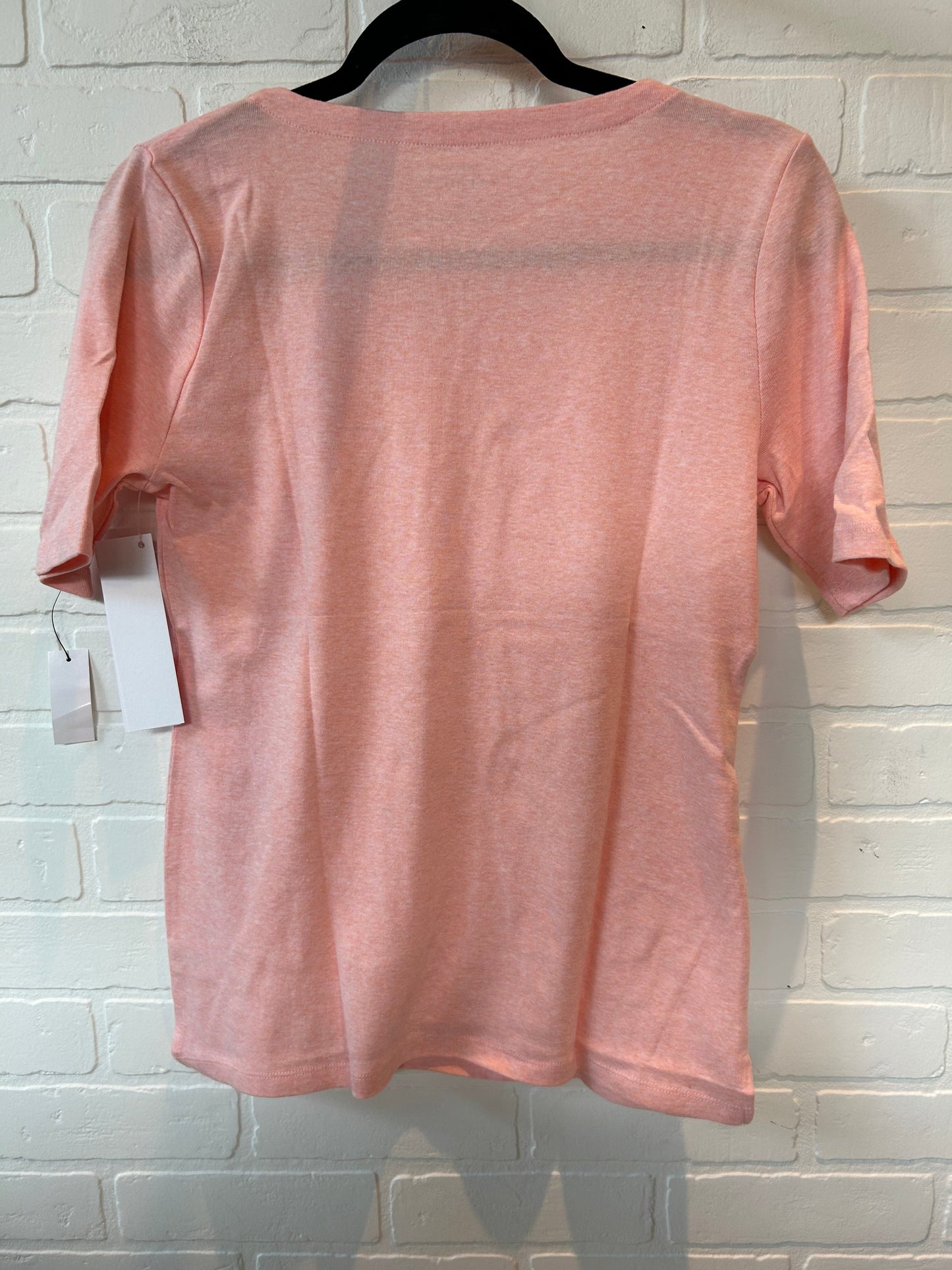 Pink Top Short Sleeve Basic Talbots, Size M