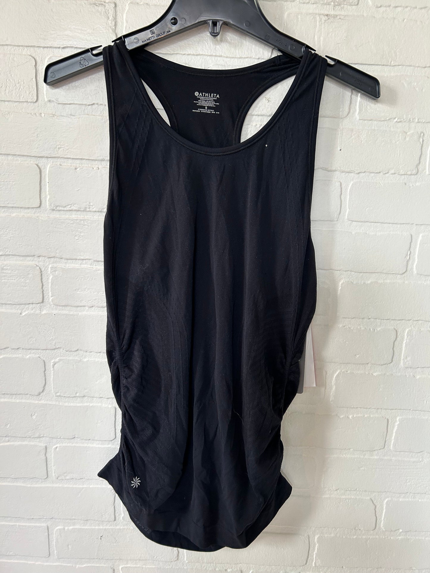 Black Athletic Tank Top Athleta, Size S