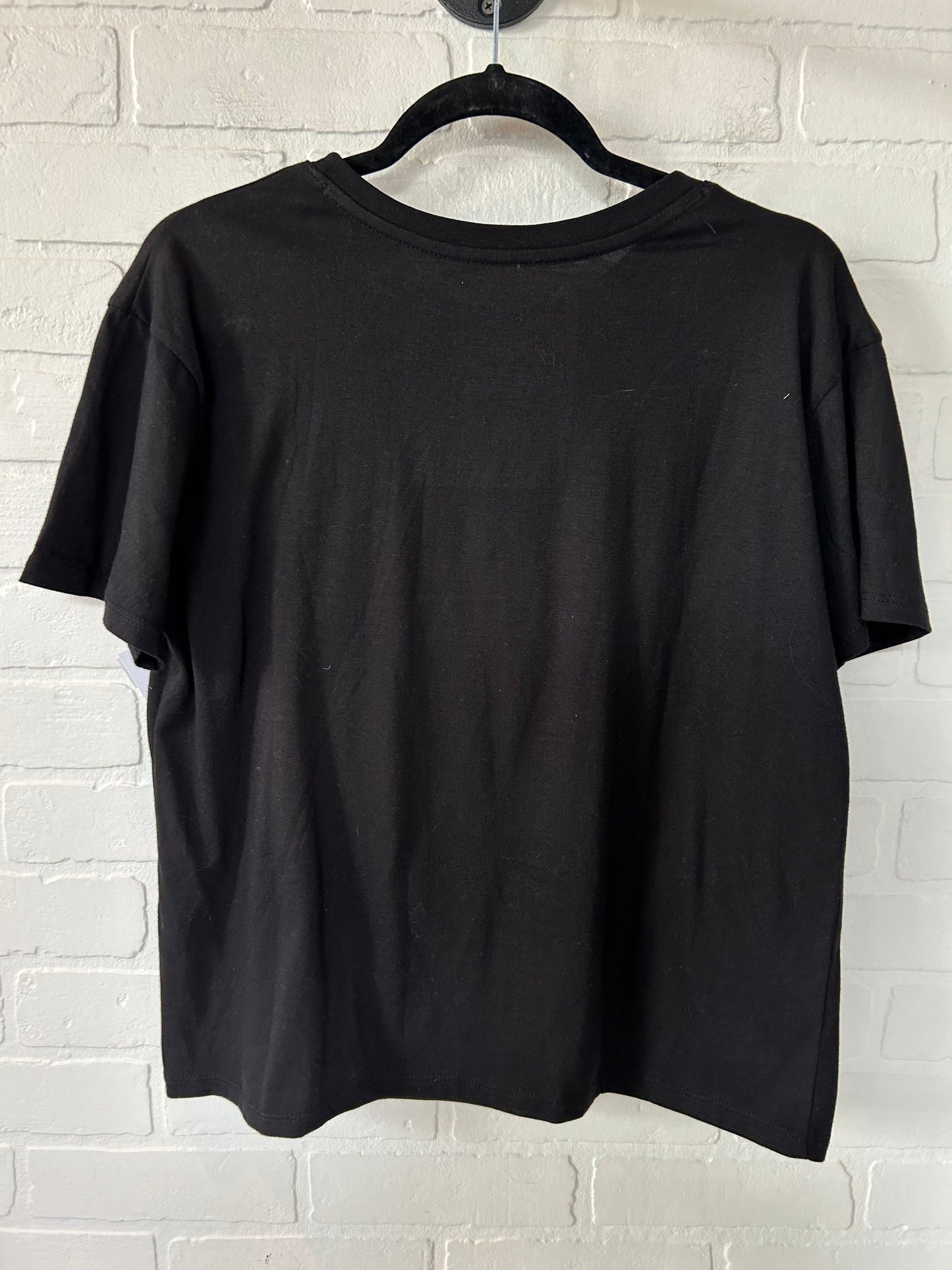 Black Top Short Sleeve Disney Store, Size L