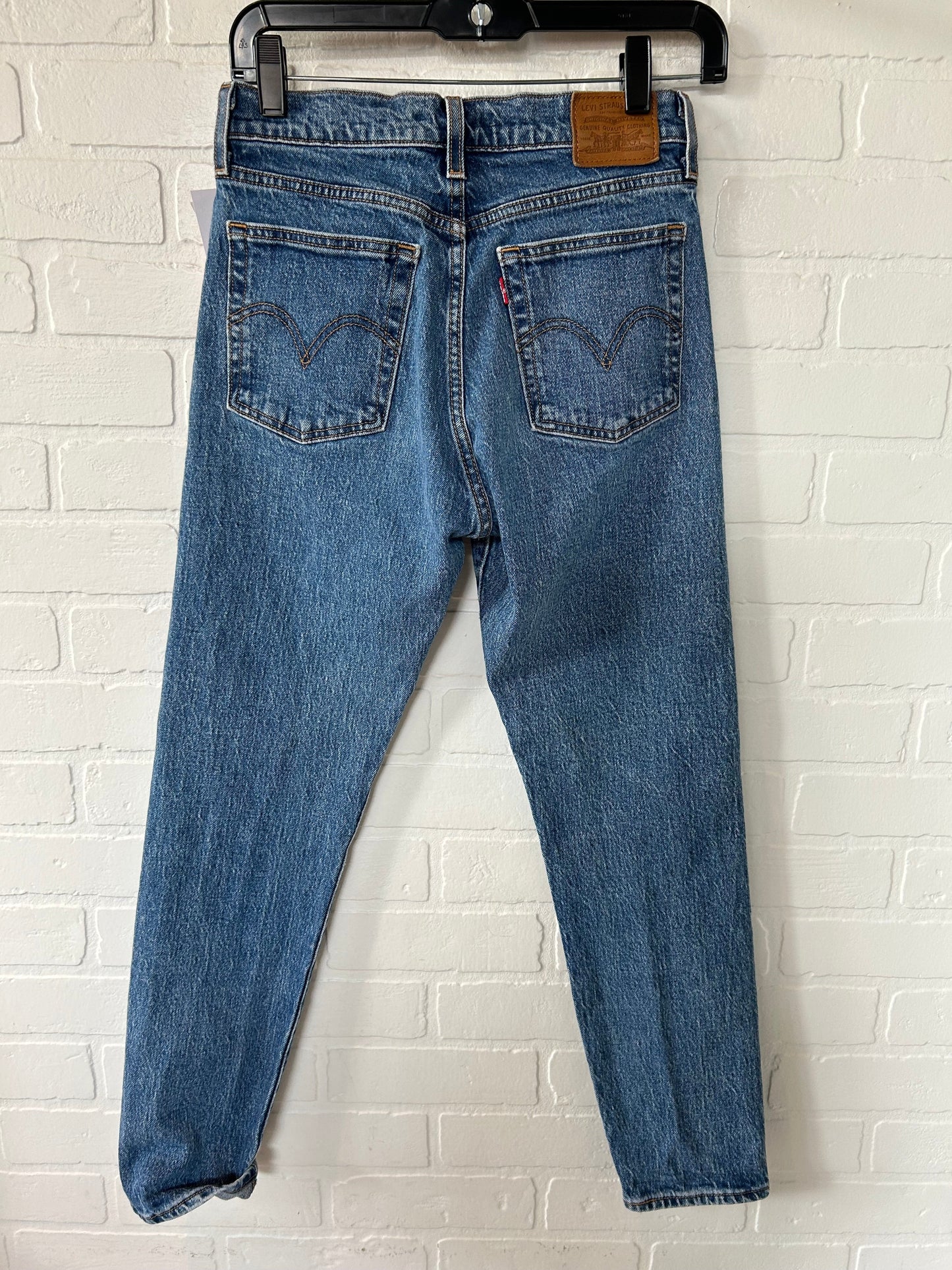 Blue Denim Jeans Skinny Levis, Size 2