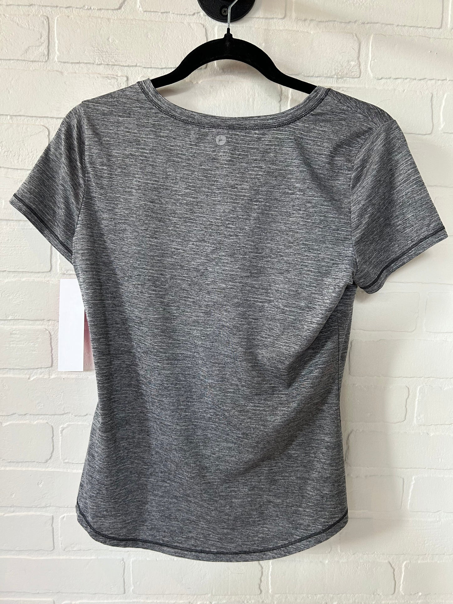 Grey Top Short Sleeve 90 Degrees By Reflex, Size Xs