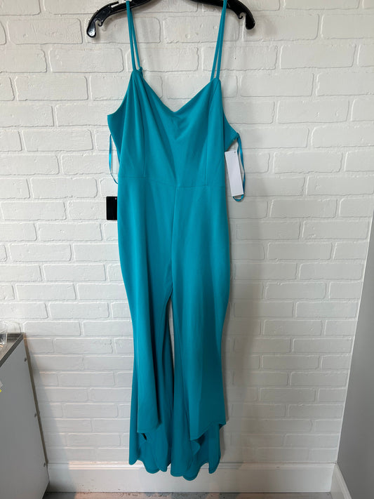 Blue Jumpsuit Bebe, Size L