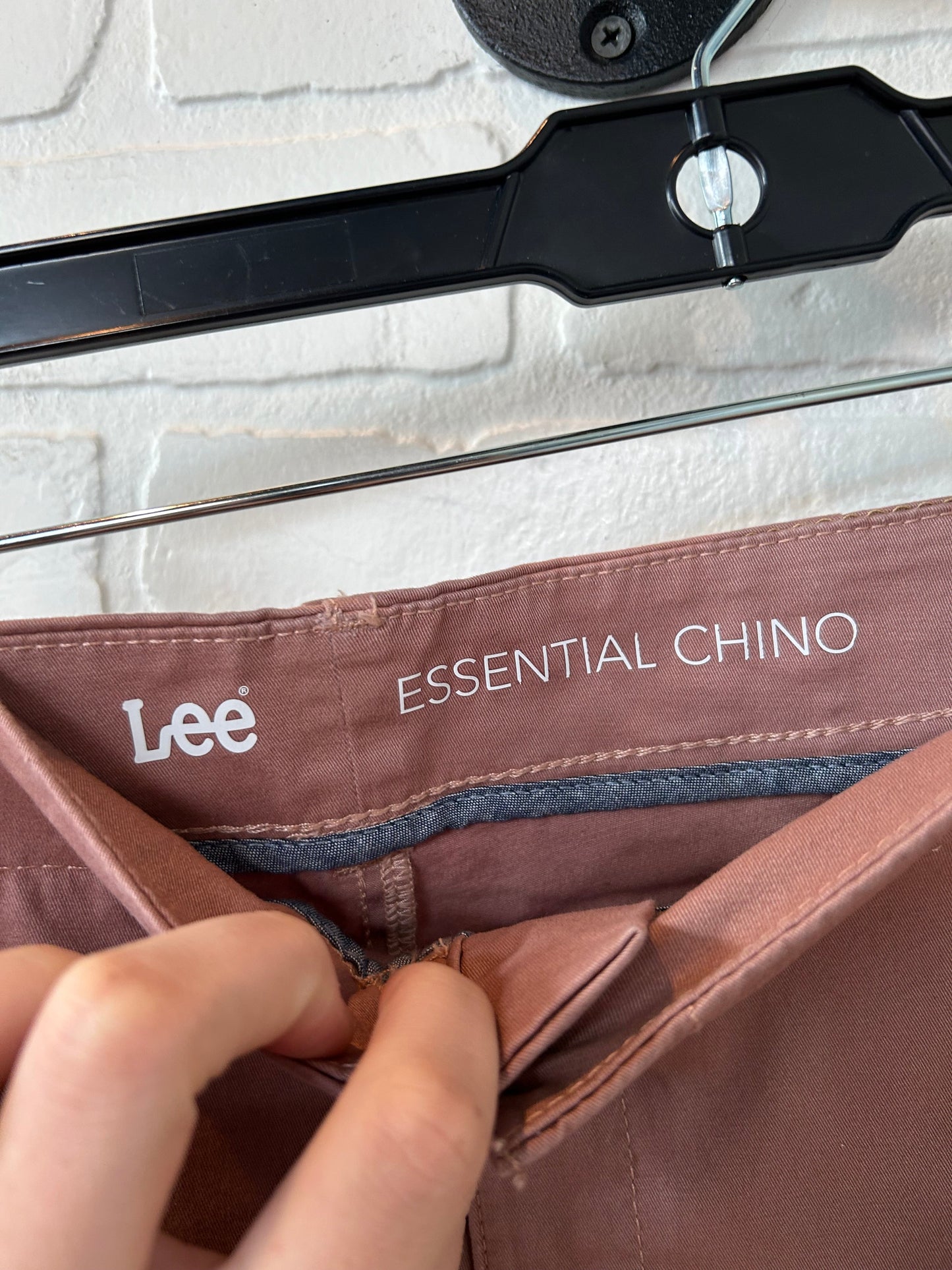 Brown Pants Chinos & Khakis Lee, Size 16