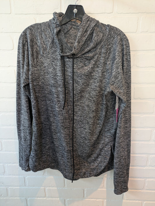 Grey Athletic Top Long Sleeve Hoodie Athleta, Size S