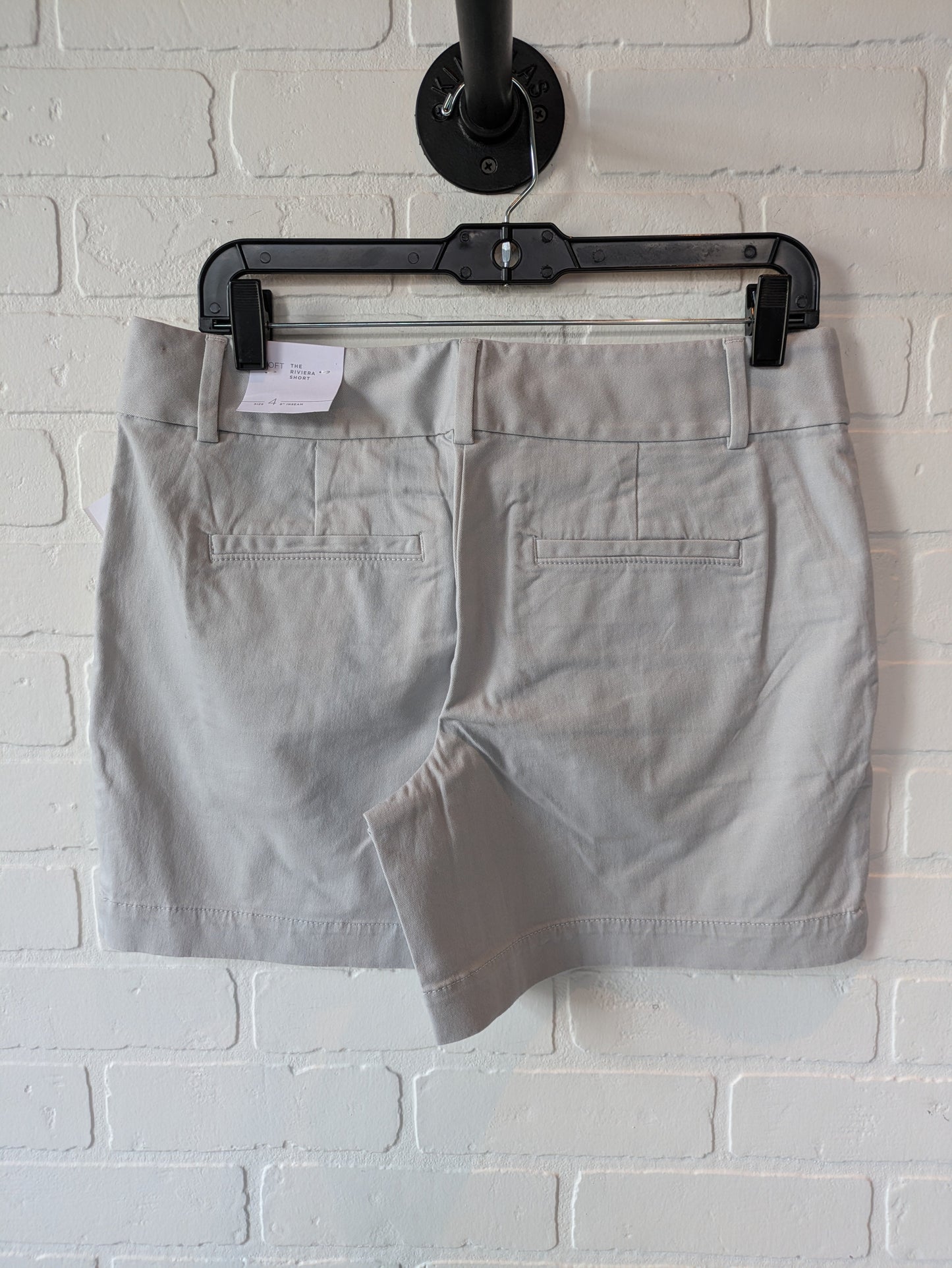 Grey Shorts Loft, Size 4