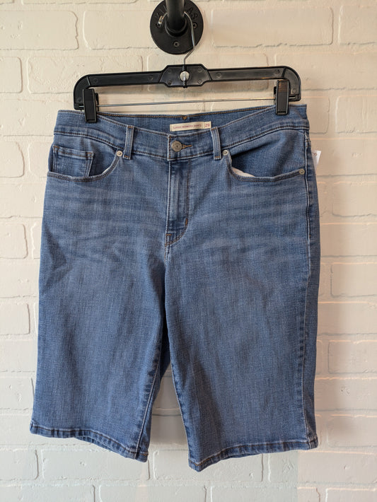 Blue Denim Shorts Levis, Size 6