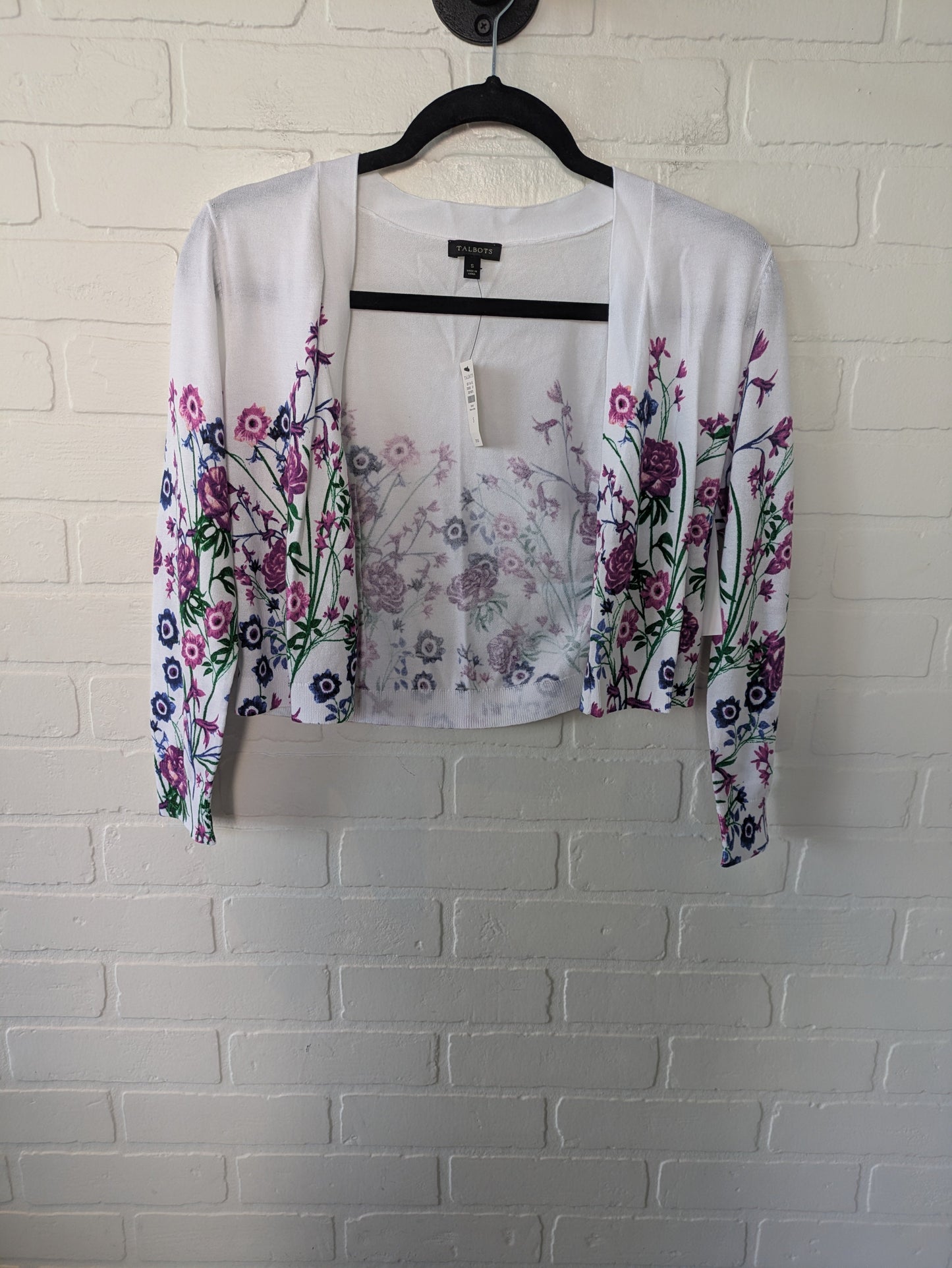 Purple & White Bolero Talbots, Size S