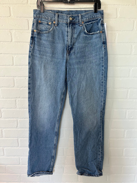 Blue Denim Jeans Straight Gap, Size 8