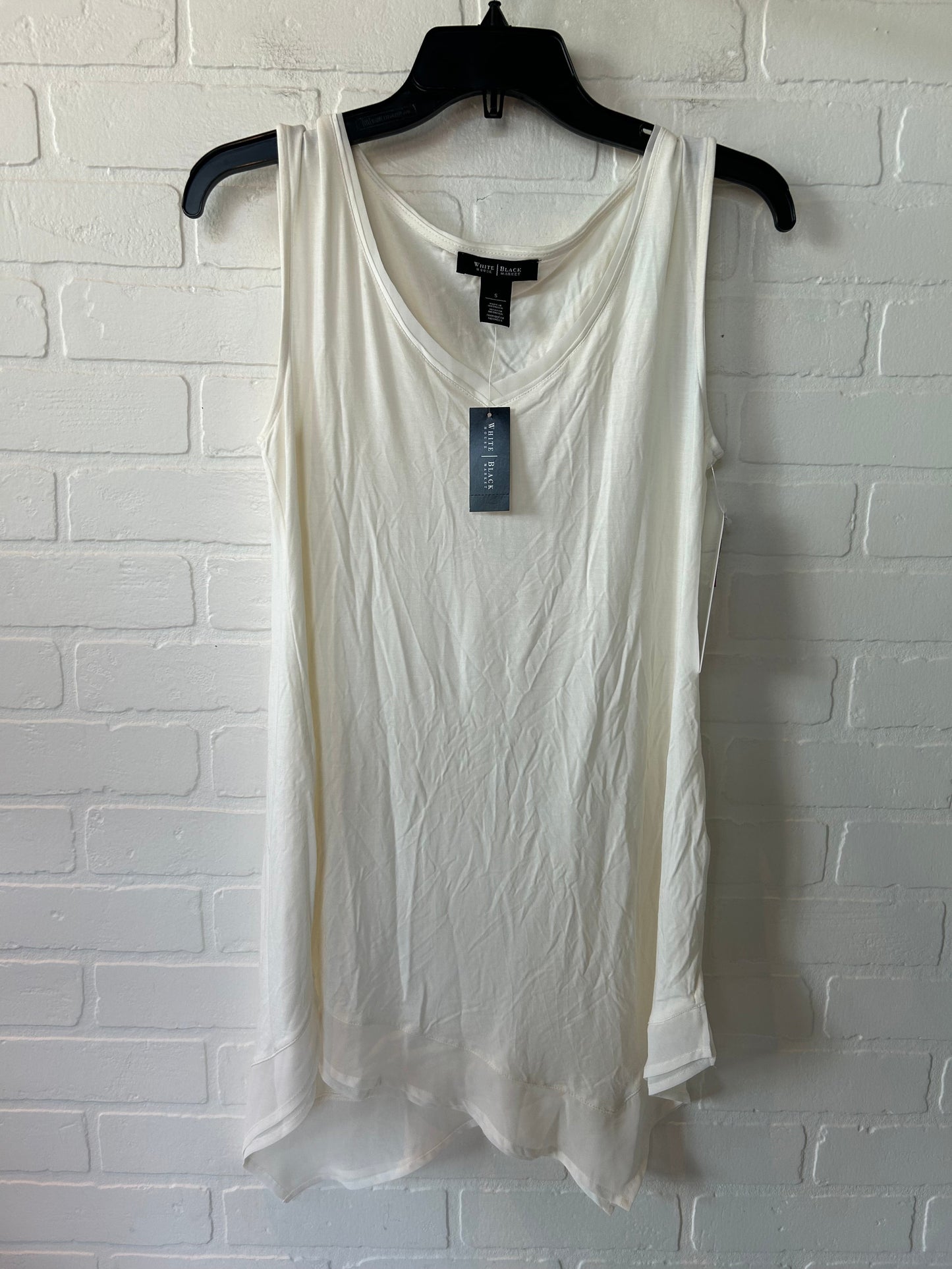 Cream Top Sleeveless Banana Republic, Size S