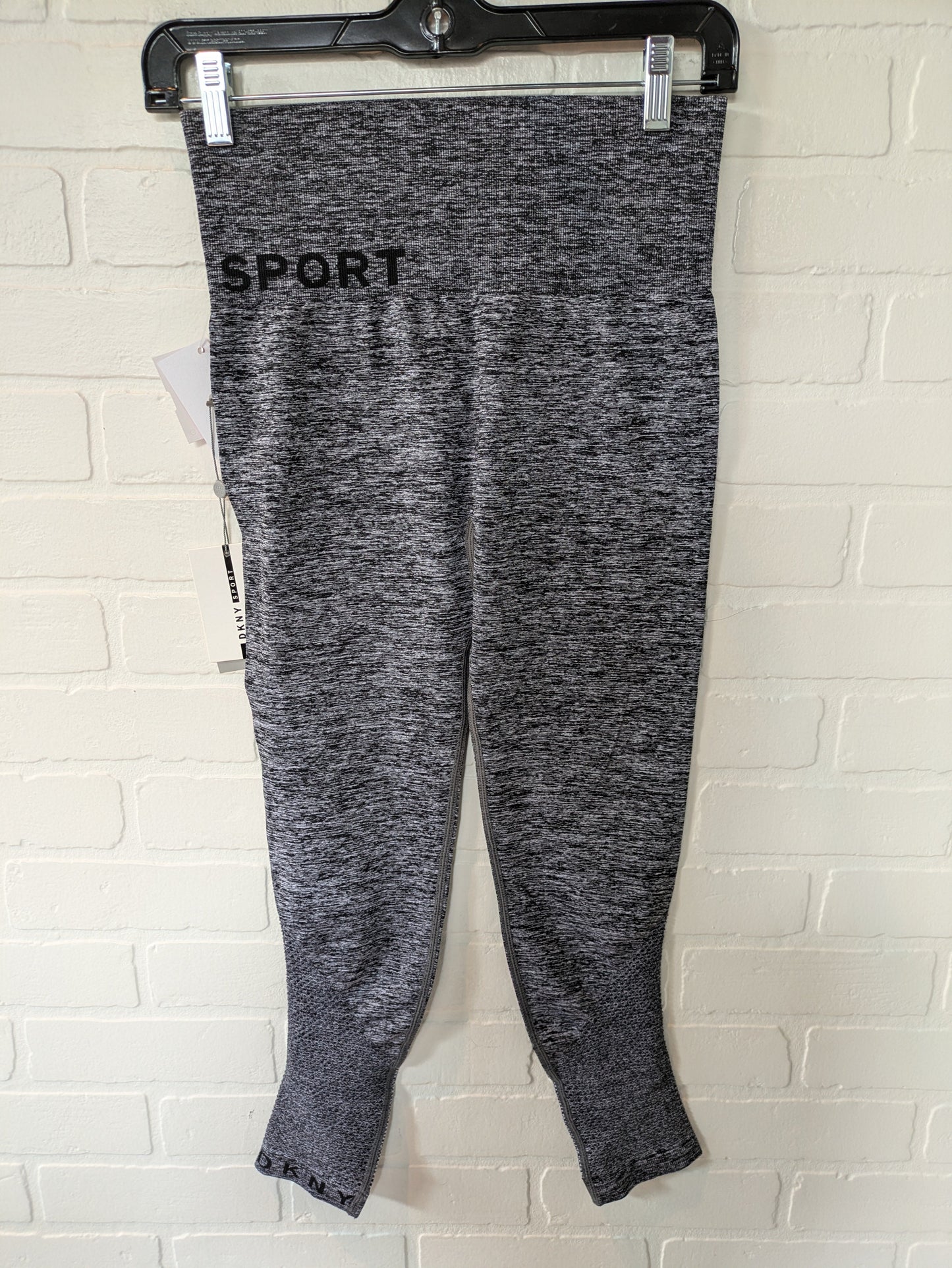 Athletic Leggings By Dkny In Grey, Size: 4