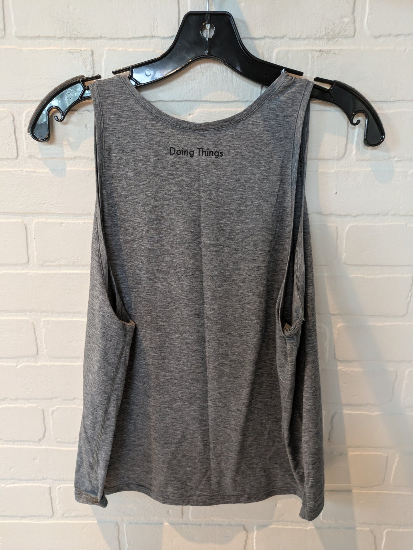 Athletic Tank Top By Outdoor Voices In Grey, Size: L