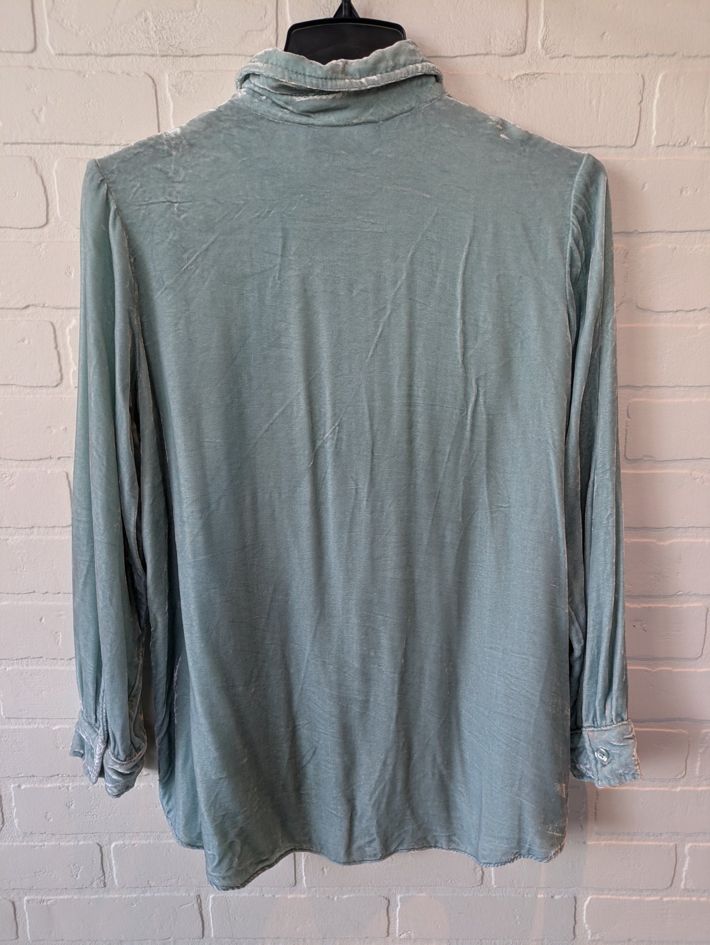 Top Long Sleeve By Soft Surroundings In Green, Size: Xs