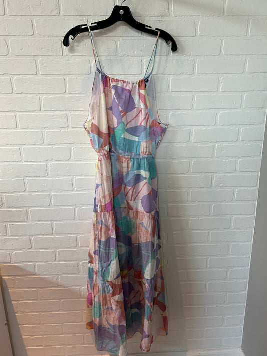 Dress Casual Maxi By Gap In Pink & Purple, Size: Xs