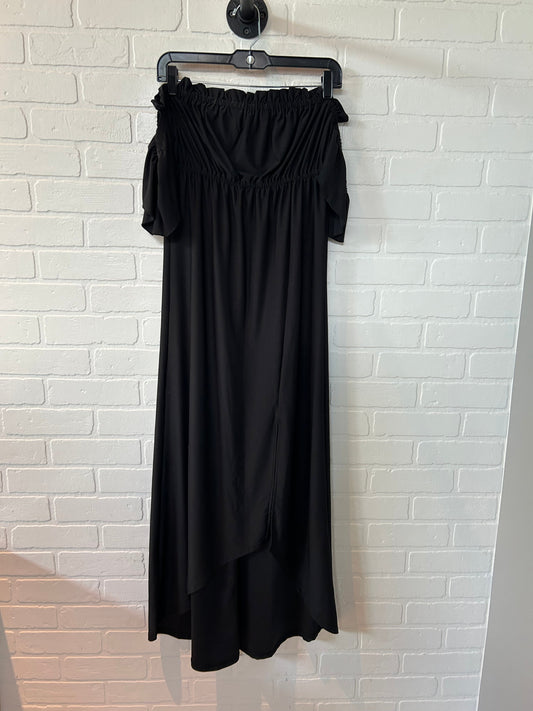 Dress Casual Midi By Venus In Black, Size: S