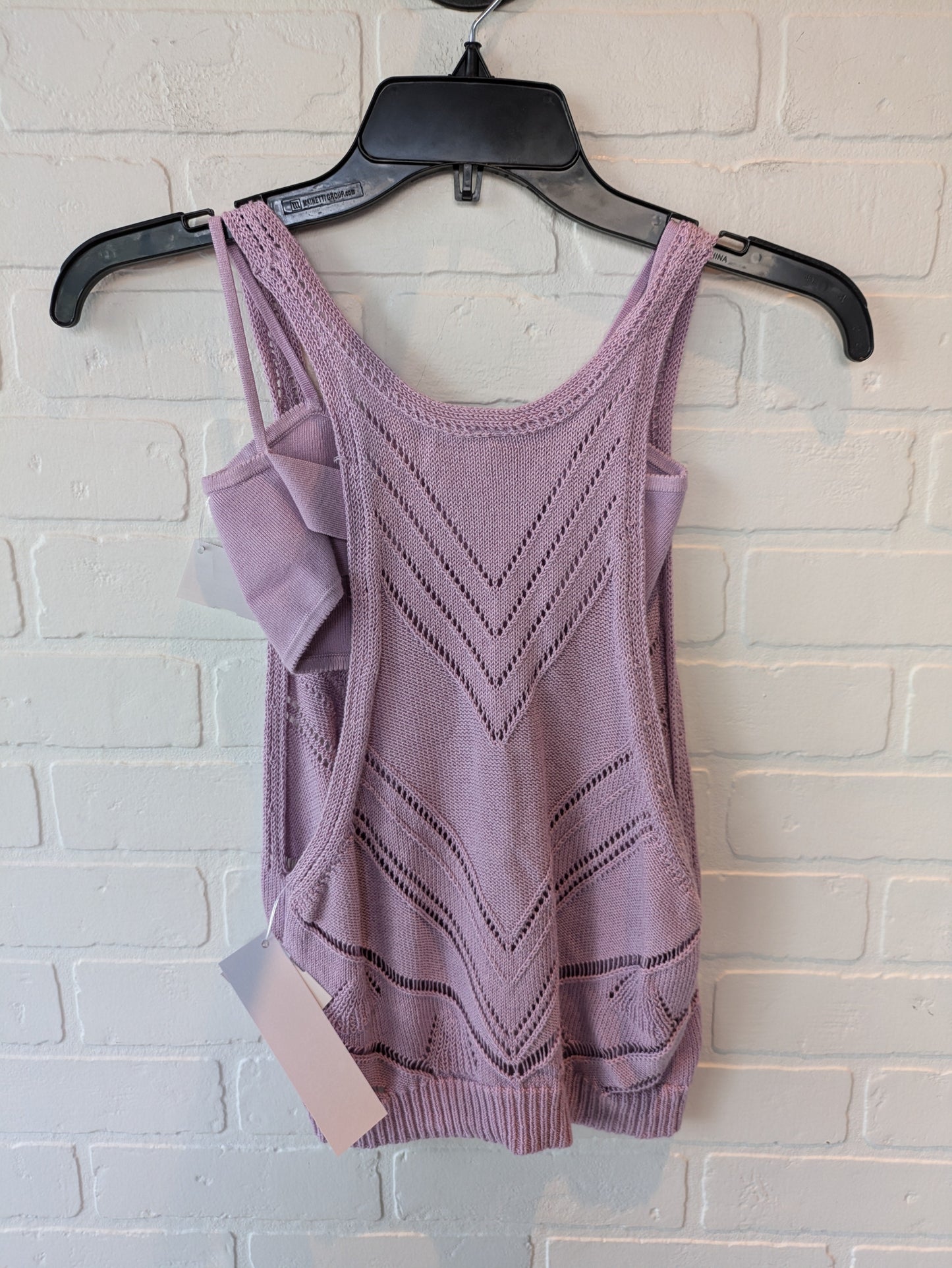 Top 2pc Sleeveless By Anthropologie In Purple, Size: Xs