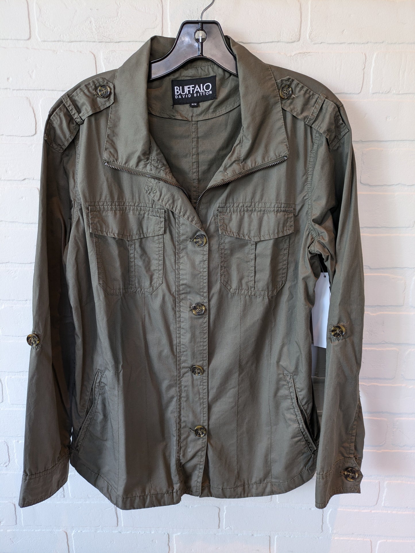 Jacket Other By Buffalo David Bitton In Green, Size: M