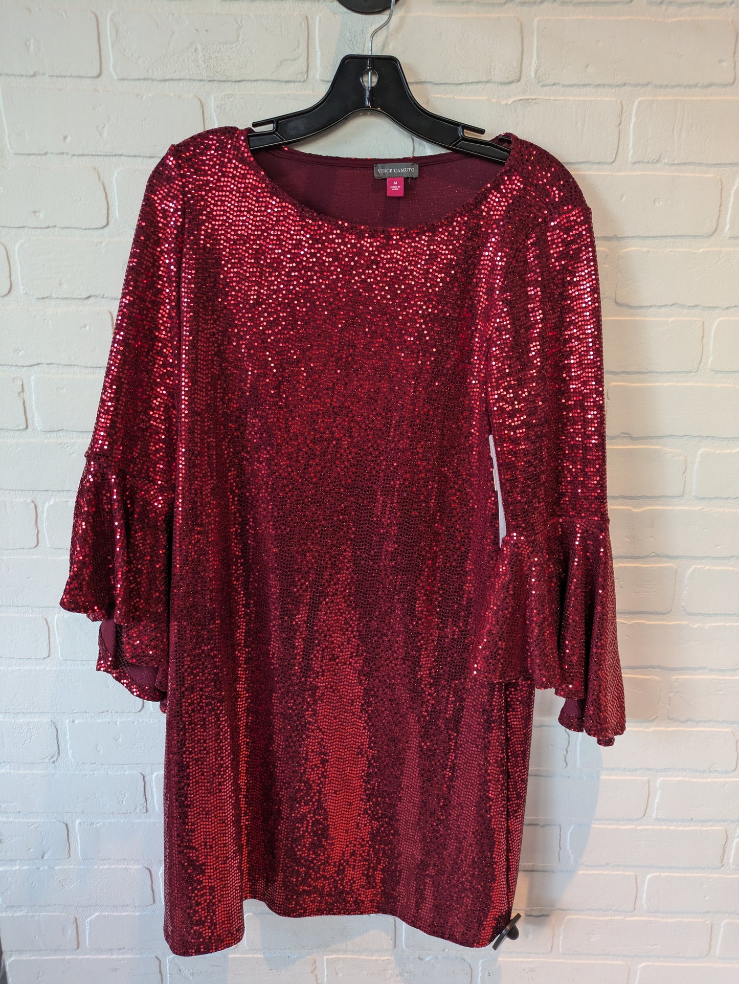 Dress Party Long By Vince Camuto In Red, Size: M