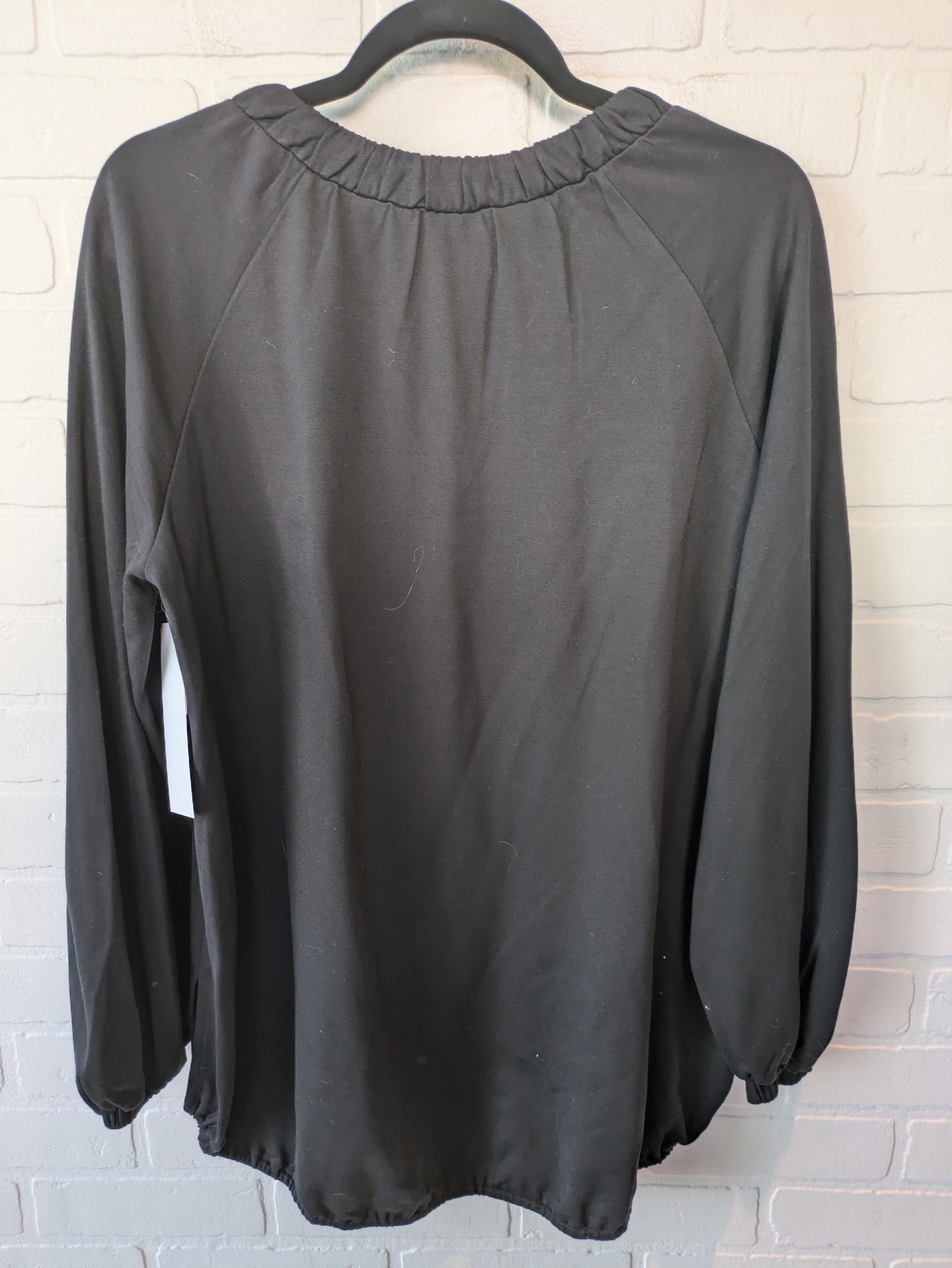 Top Long Sleeve By Cabi In Black, Size: S