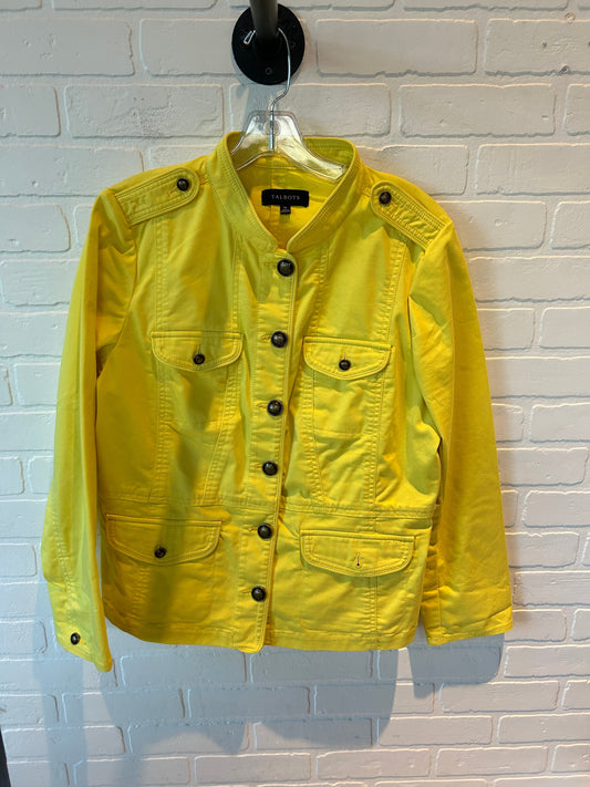 Jacket Other By Talbots In Yellow, Size: Xl