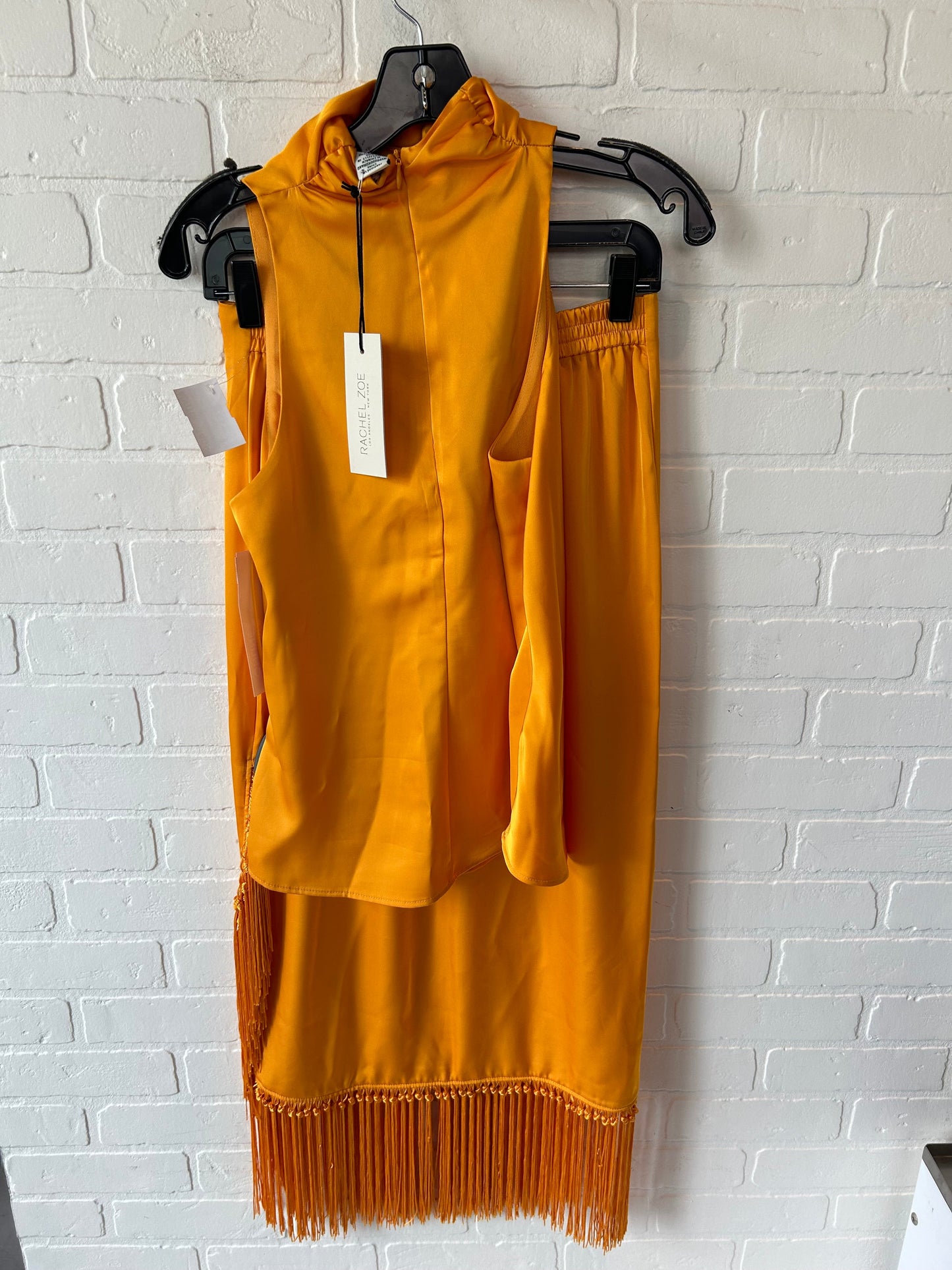 Skirt Set 2pc By Rachel Zoe In Orange, Size: Xs