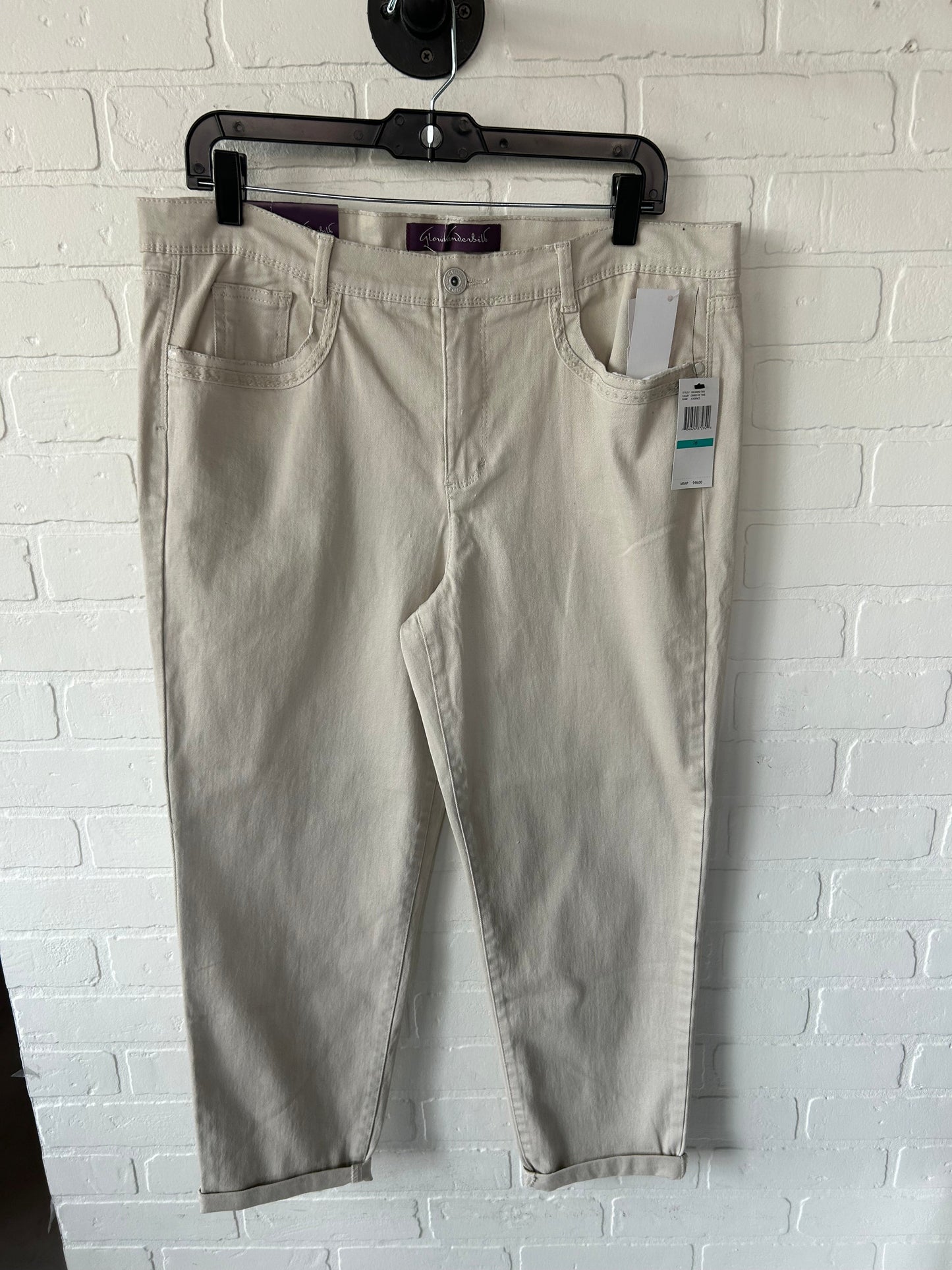 Pants Other By Gloria Vanderbilt In Tan, Size: 16