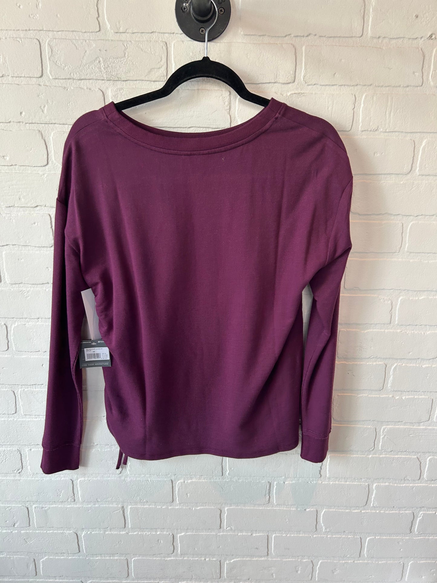 Top Long Sleeve By Eddie Bauer In Purple, Size: Xs