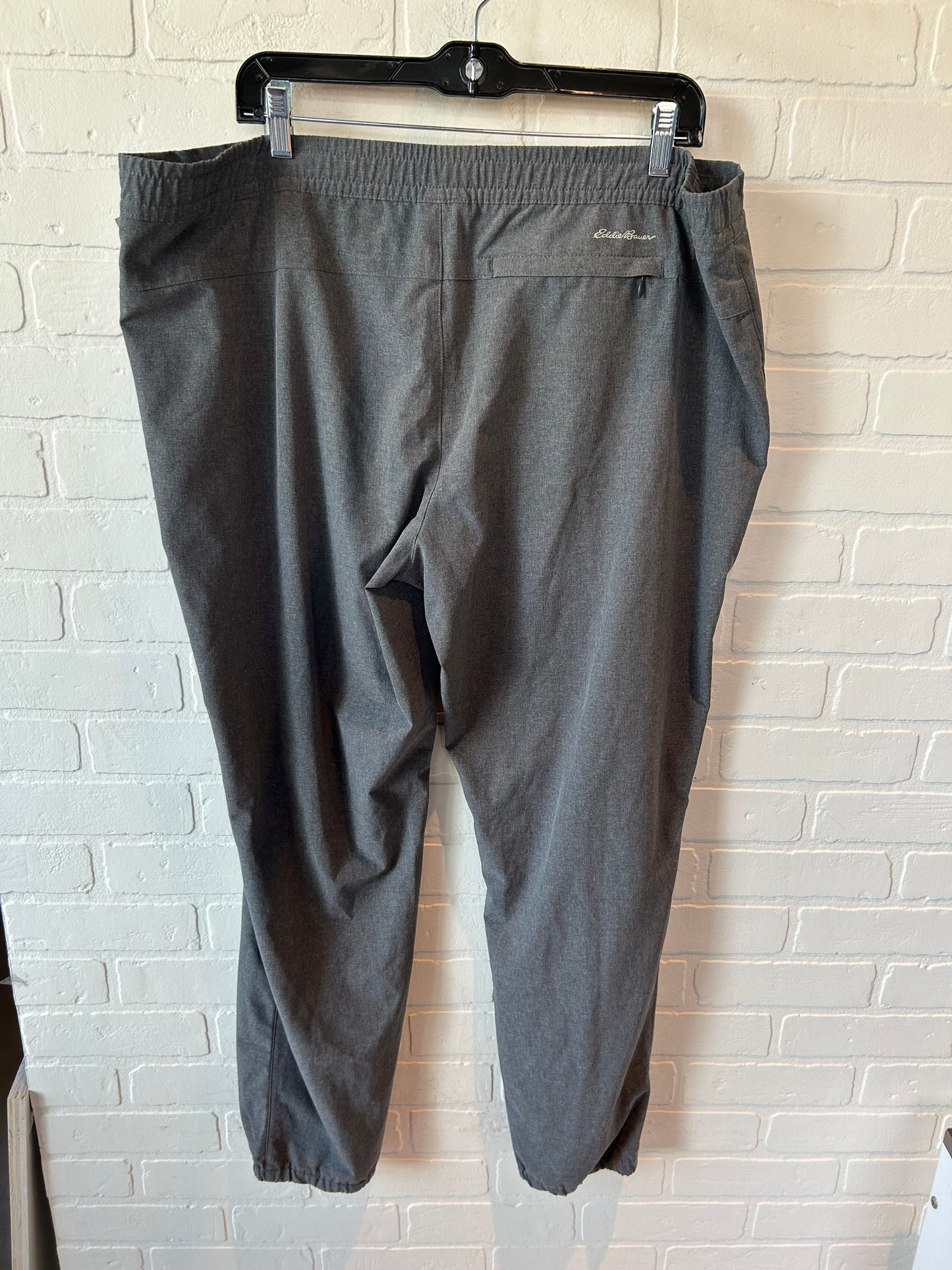 Athletic Pants By Eddie Bauer In Grey, Size: 14