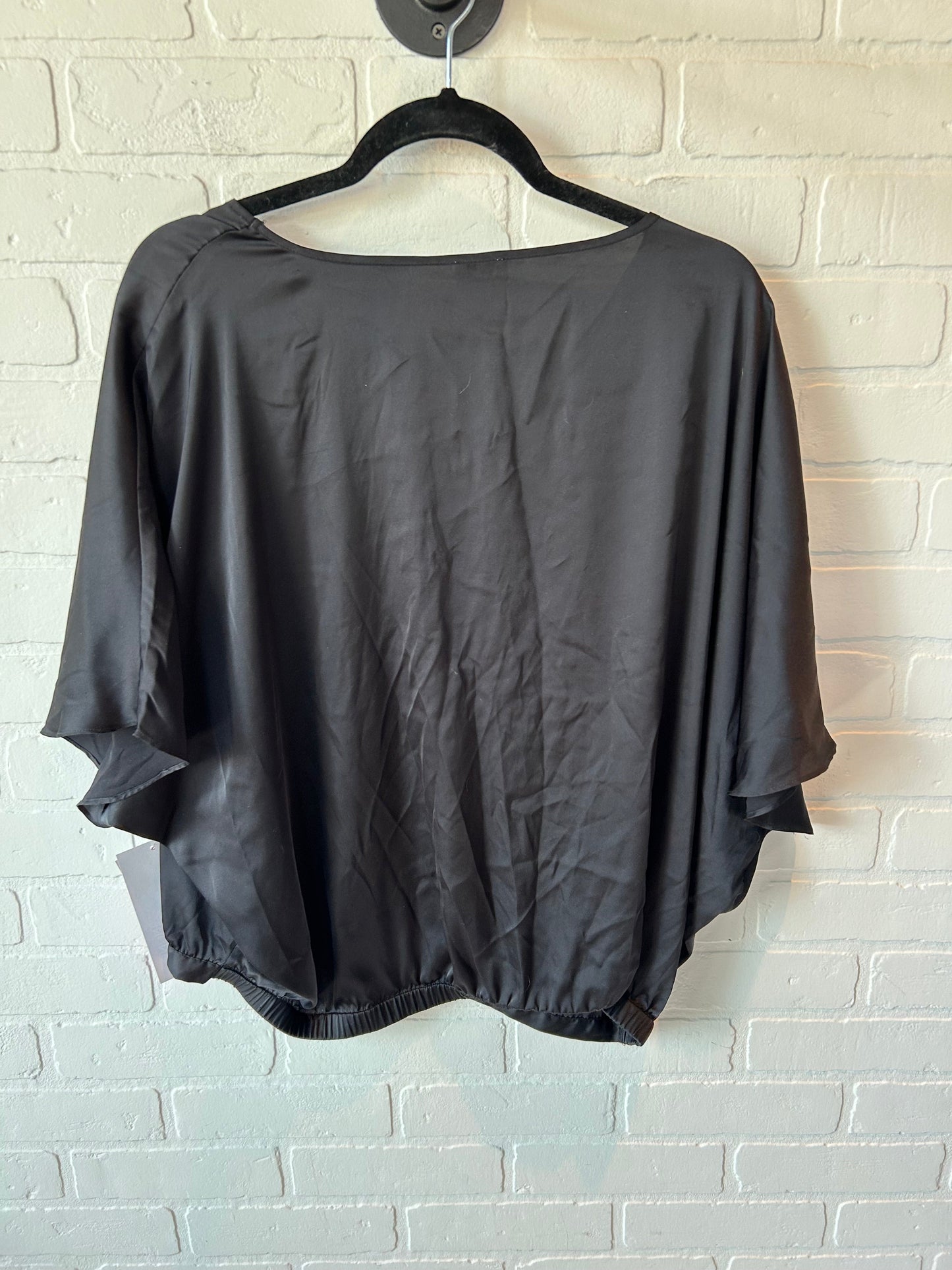 Top Short Sleeve By Chicos In Black, Size: M