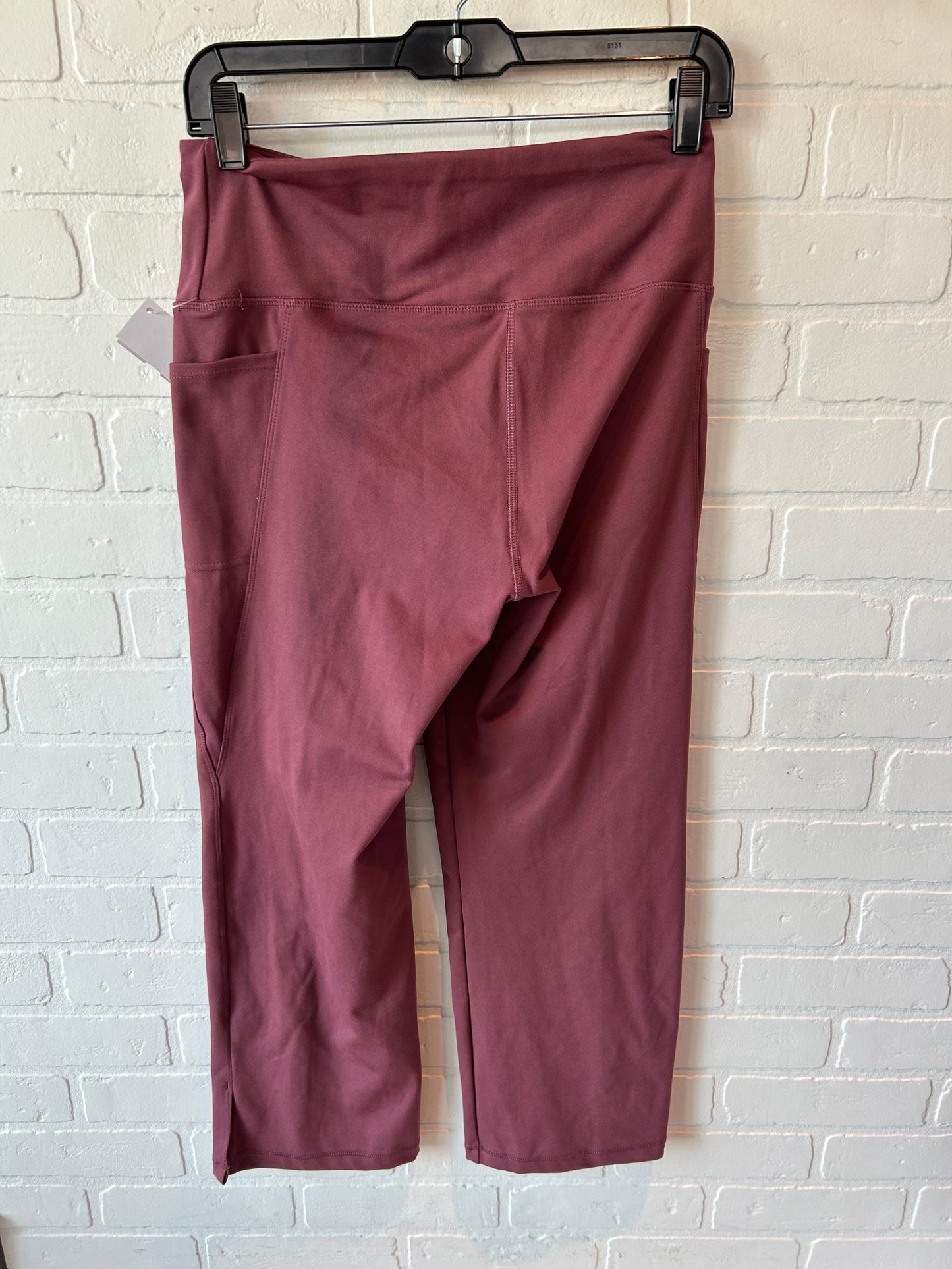 Athletic Pants By Jockey In Pink, Size: 8