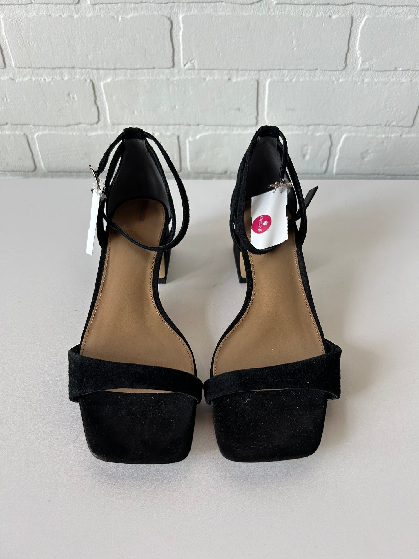 Sandals Heels Kitten By Sam Edelman In Black, Size: 7.5