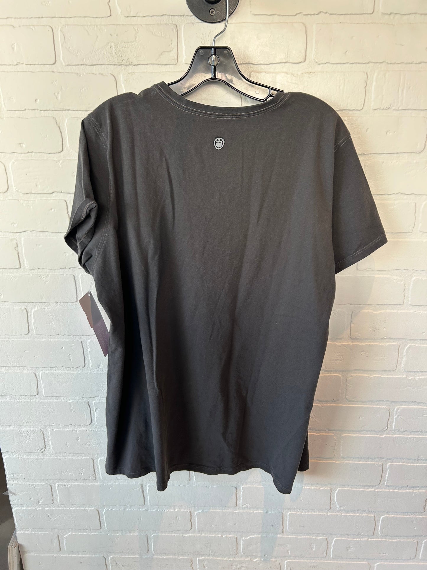 Top Short Sleeve Basic By Life Is Good In Grey, Size: Xxl