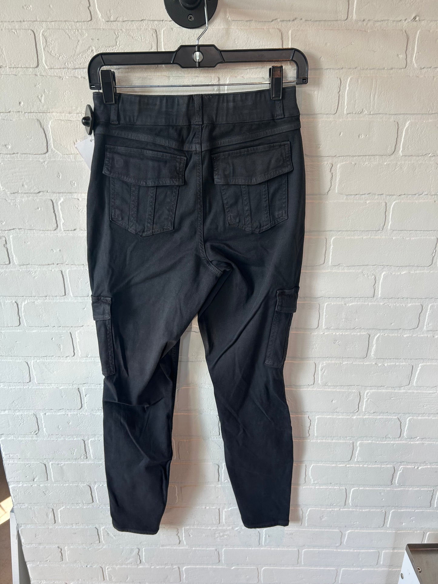 Jeans Jeggings By Spanx In Black Denim, Size: 8