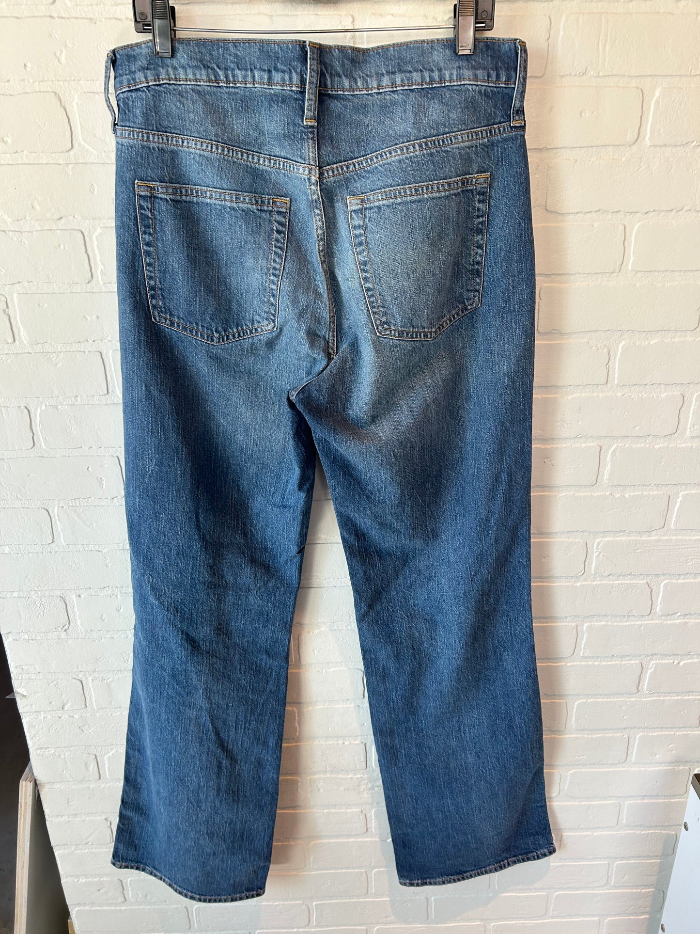 Jeans Flared By Gap In Blue Denim, Size: 12tall