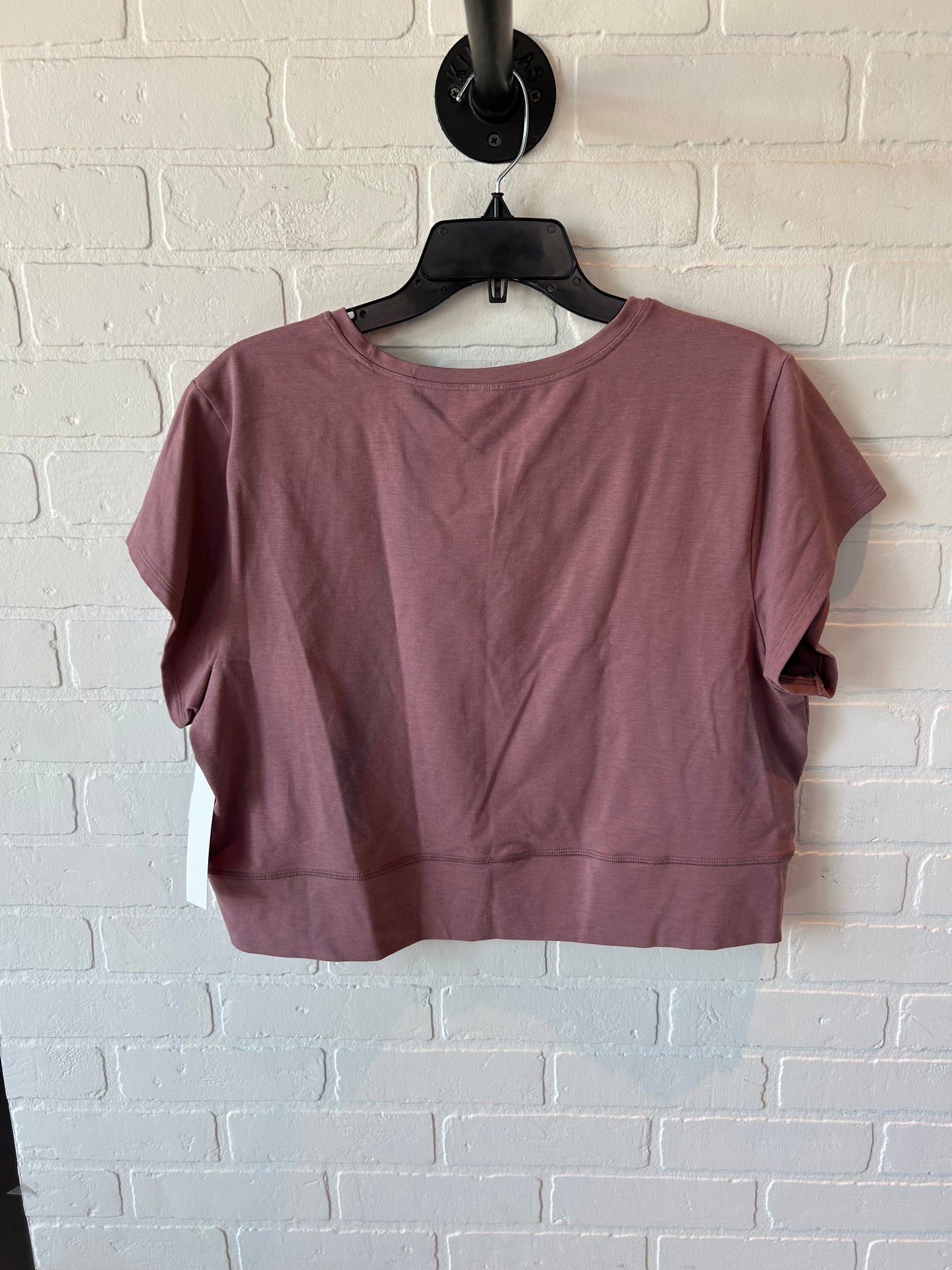 Athletic Top Short Sleeve By Old Navy In Pink, Size: Xxl