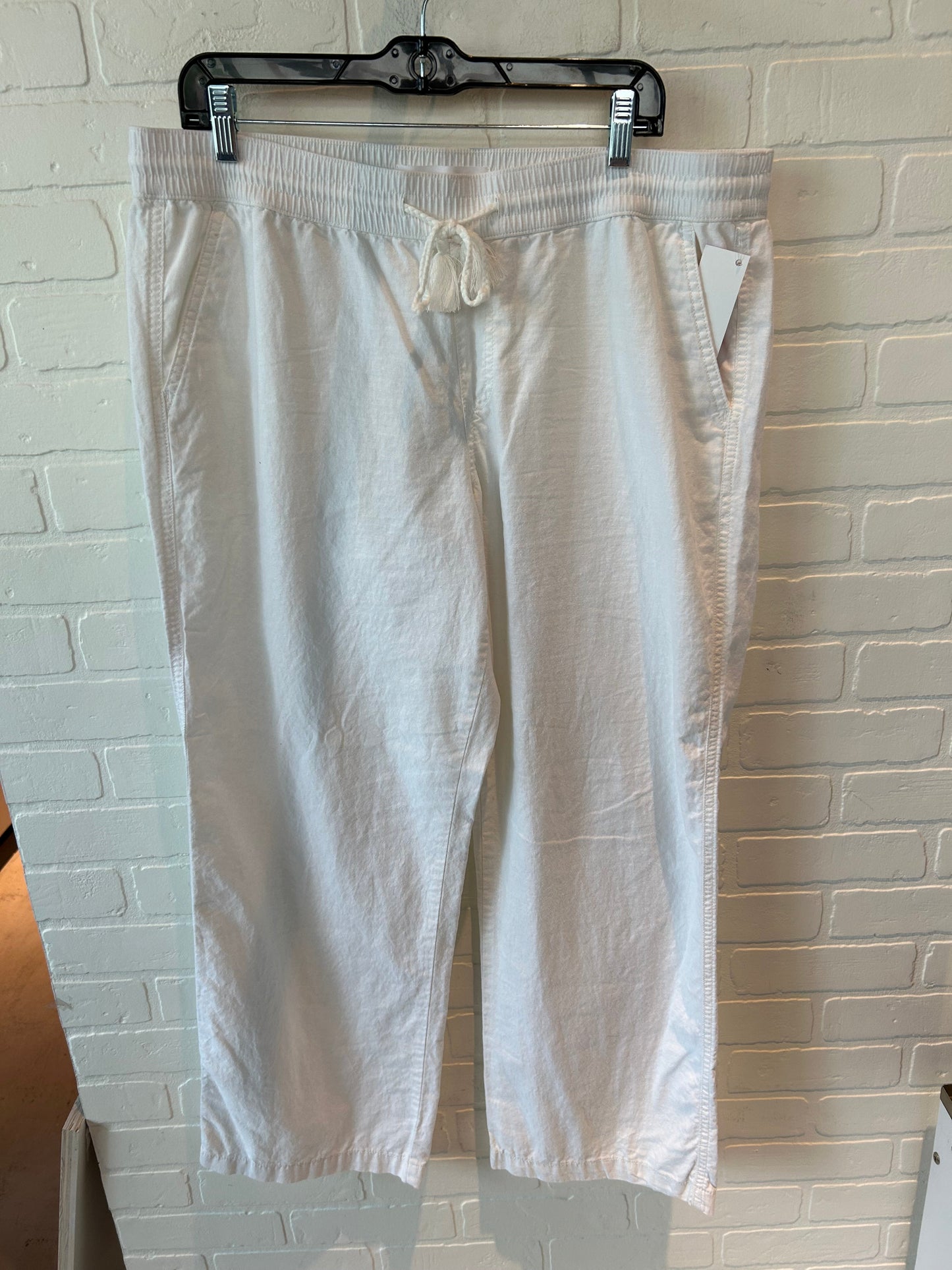 Pants Linen By Sonoma In White, Size: 16