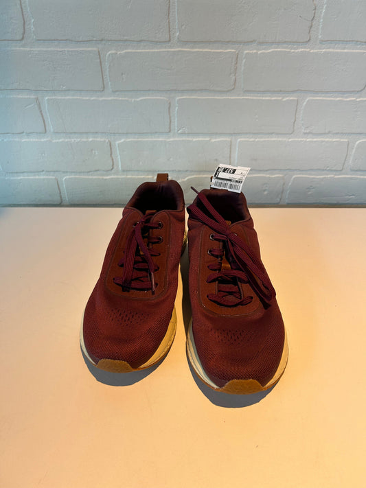 Shoes Athletic By L.l. Bean In Red, Size: 9