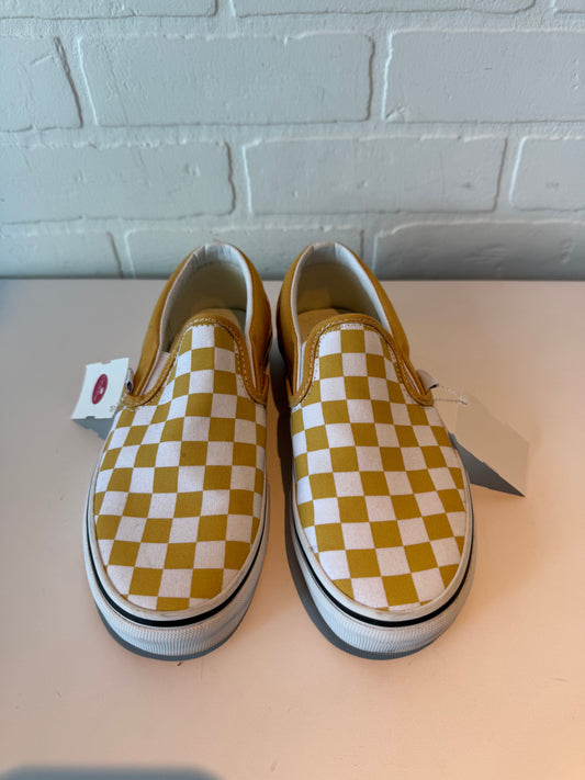 SHOES SNEAKERS VANS in YELLOW, Size: 5.5