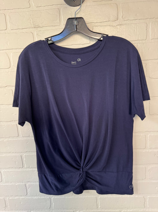 Athletic Top Short Sleeve By Gapfit In Blue, Size: S