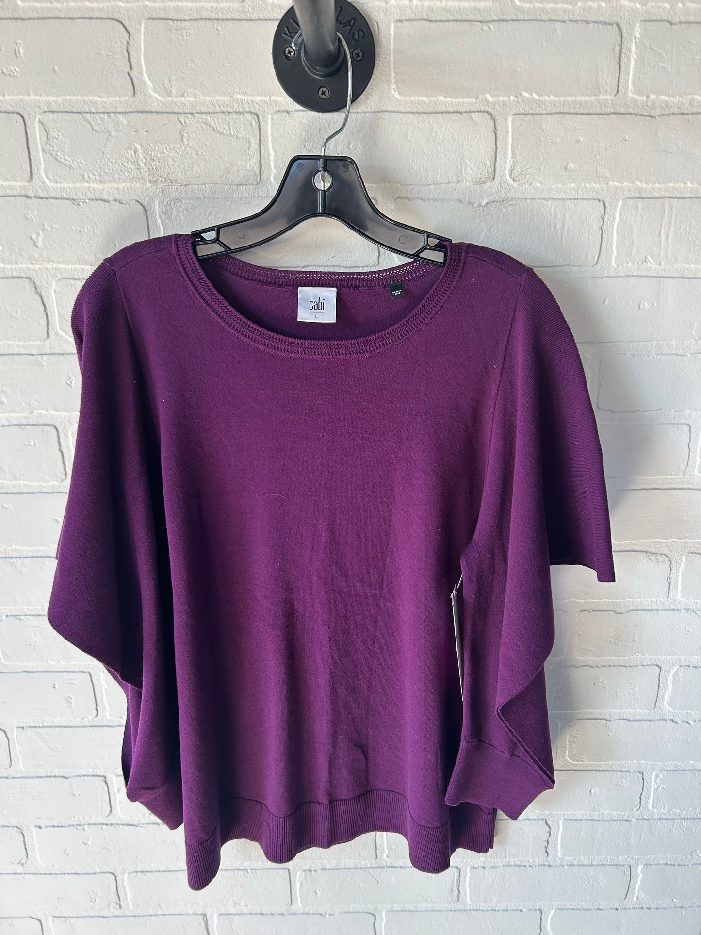 Sweater By Cabi In Purple, Size: L