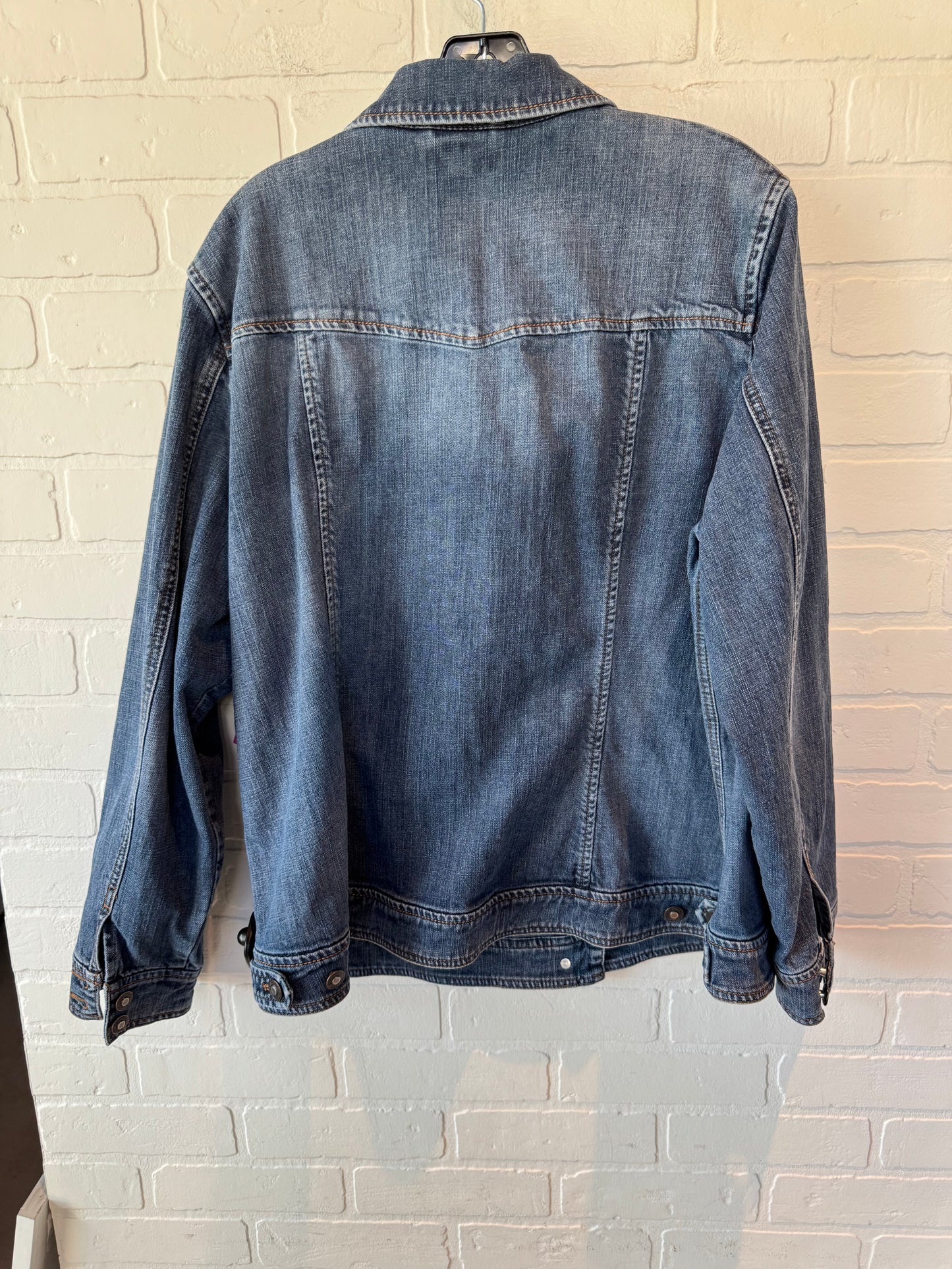 Jacket Denim By Coldwater Creek In Blue Denim, Size: 2x