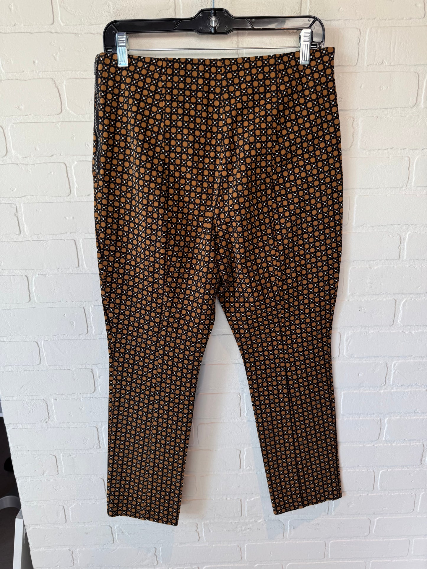 Pants Dress By Anthropologie In Black & Brown, Size: 10