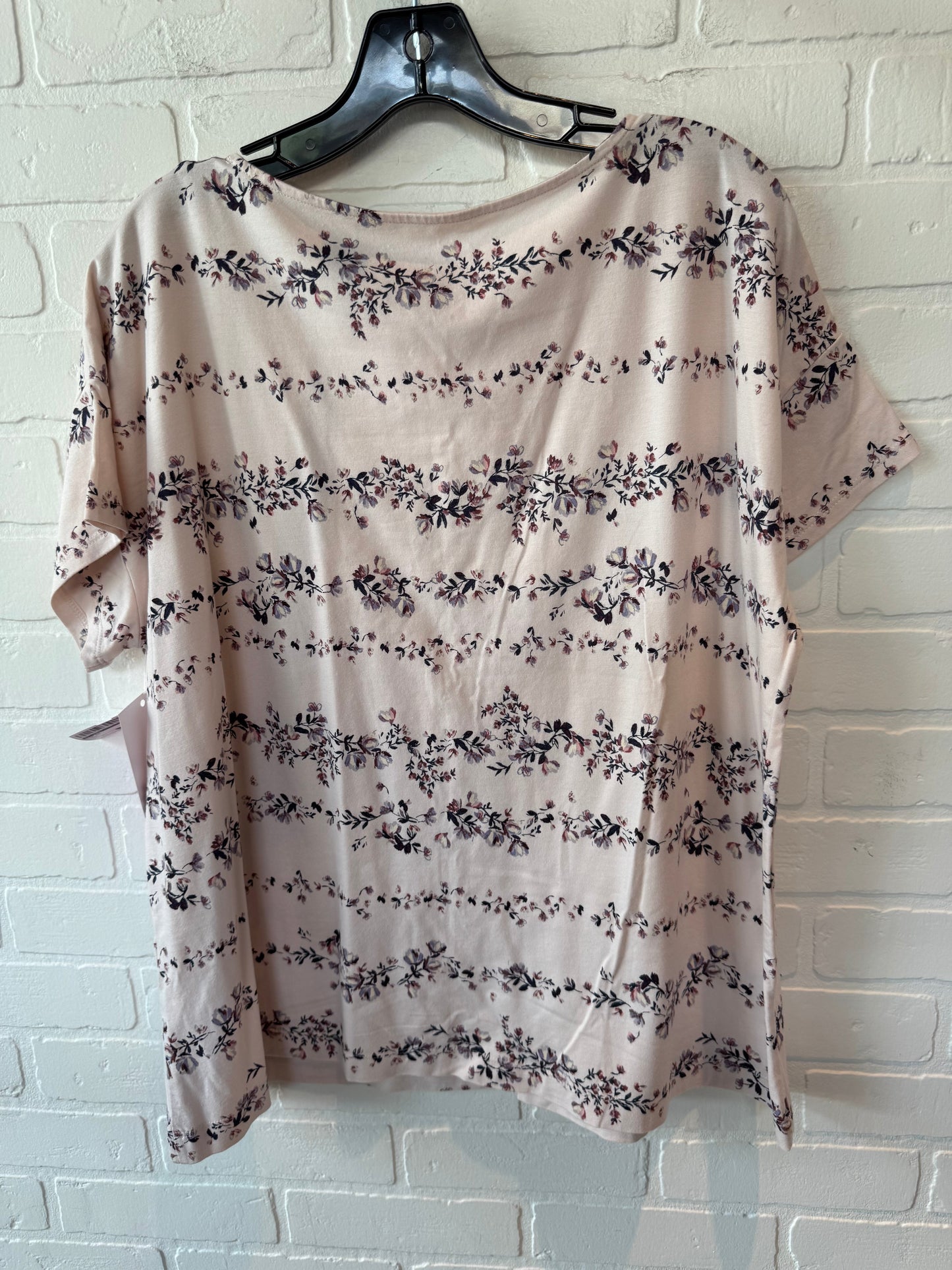 Top Short Sleeve By J. Jill In Pink, Size: Xl