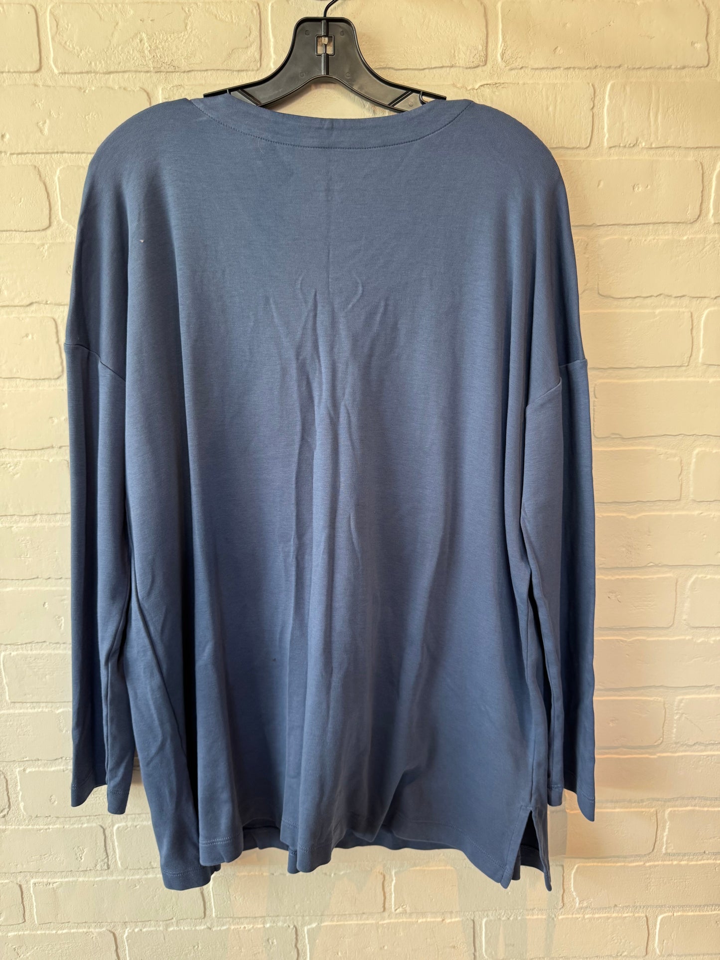 Top Long Sleeve By J. Jill In Blue, Size: L