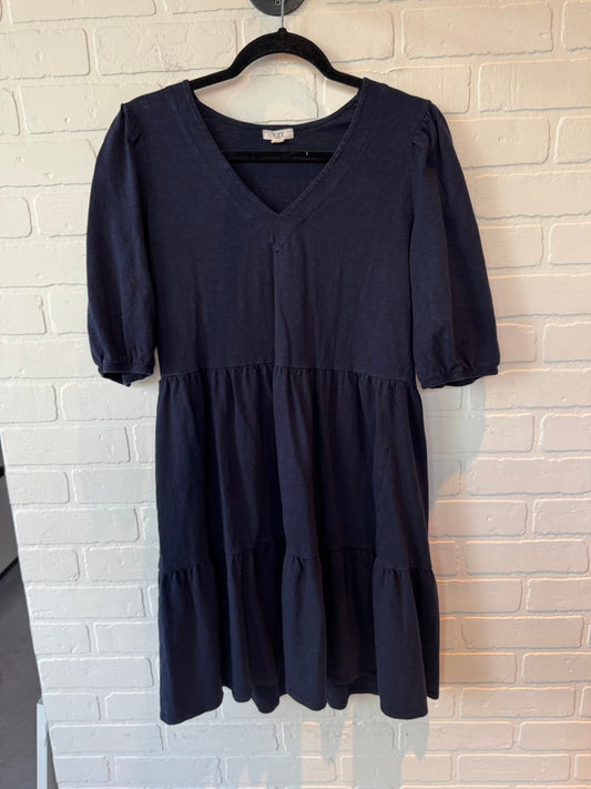 Dress Casual Short By Nic + Zoe In Blue, Size: S