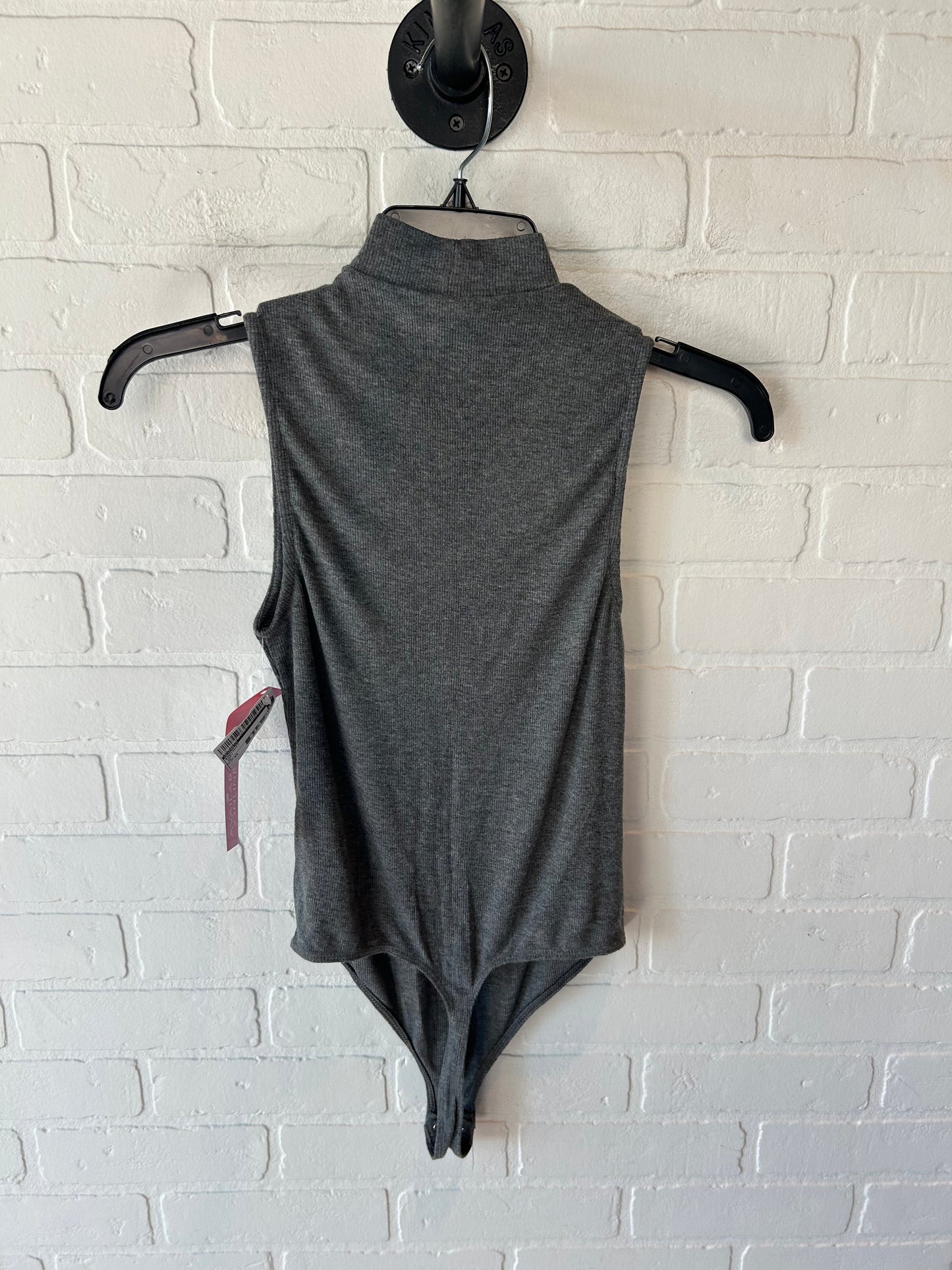 Bodysuit By Express In Grey, Size: Xs